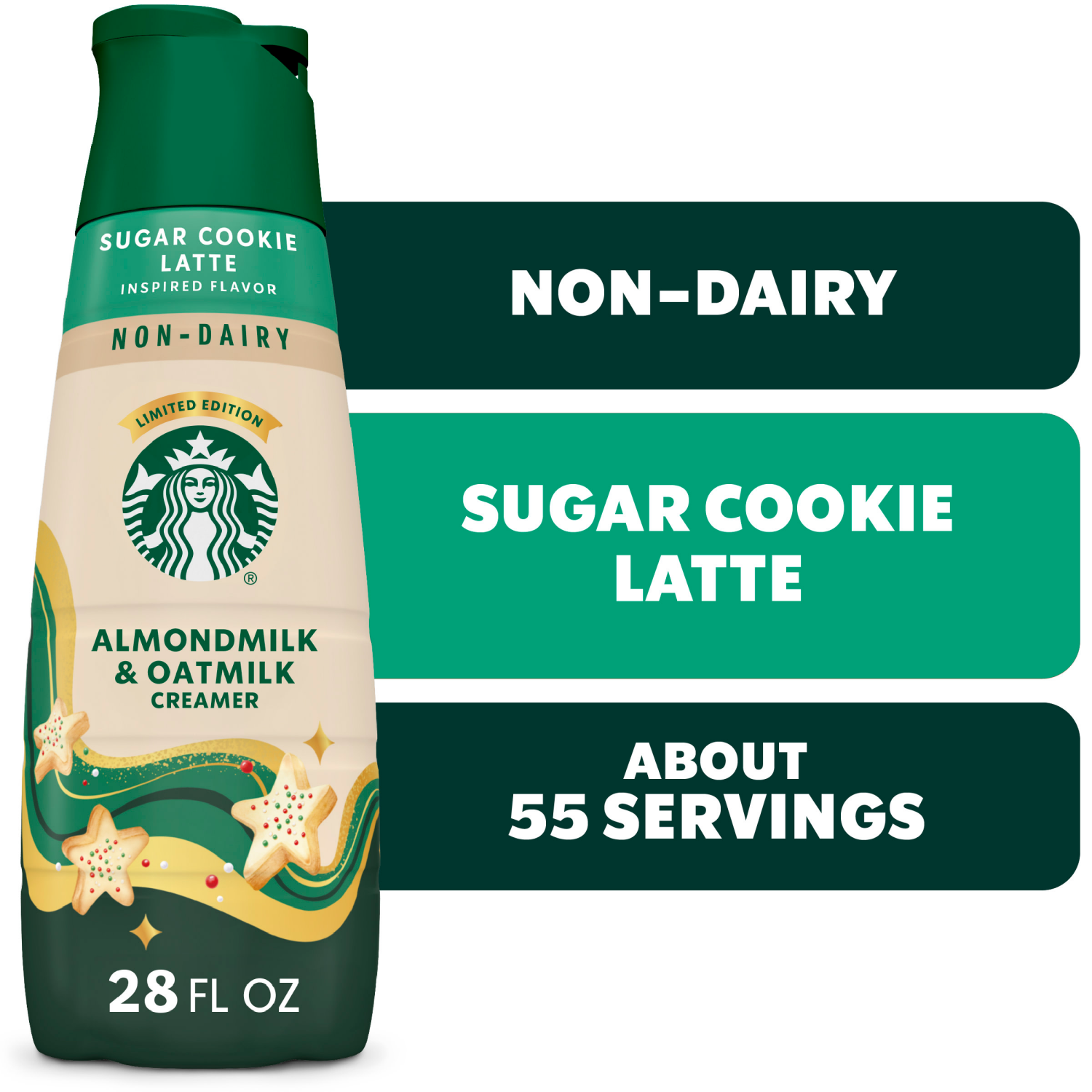 slide 1 of 8, Starbucks Almond & Oat Sugar Cookie- 28 oz, 28 oz