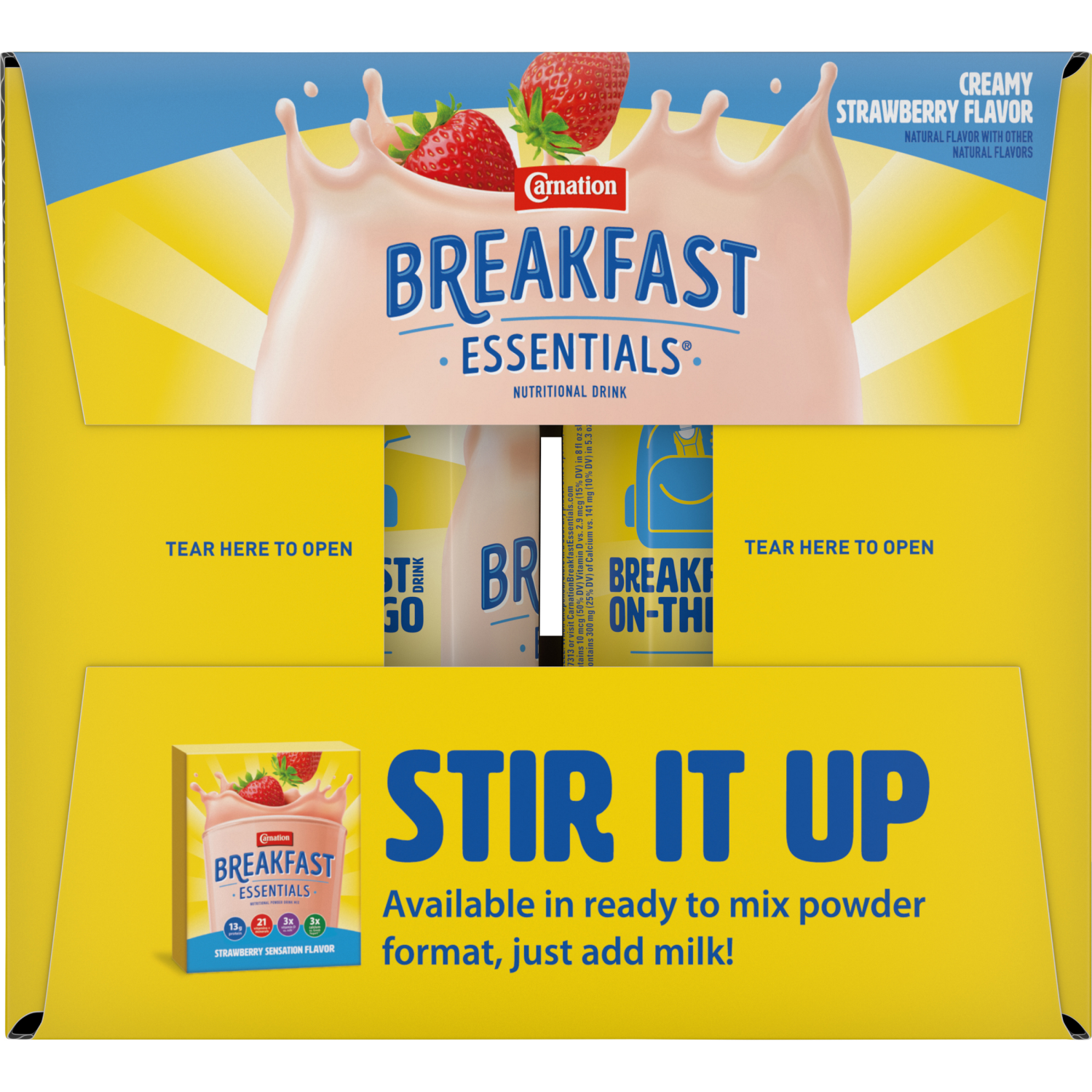 slide 4 of 6, Carnation Breakfast Strawberry, 12 ct