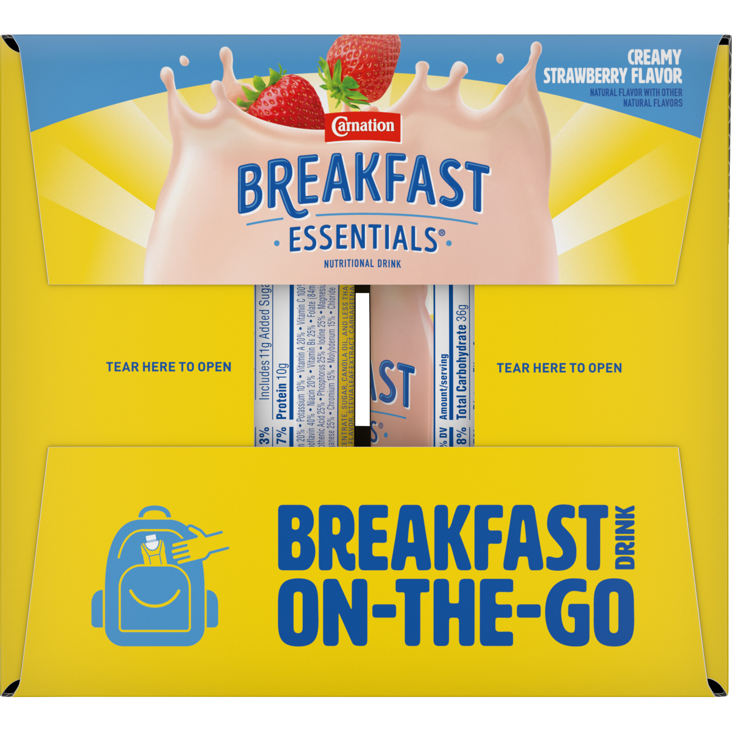 slide 5 of 6, Carnation Breakfast Strawberry, 12 ct
