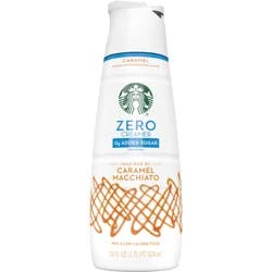 Starbucks Zero Grams Added Sugar, Caramel Flavored Coffee Creamer, Inspired by Caramel Macchiato