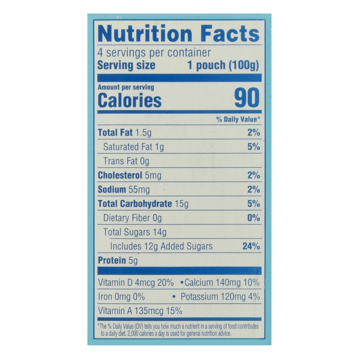 slide 2 of 11, Kroger Strawberry Yogurt Pouches - 4 ct; 3.5 oz, 4 ct; 3.5 oz