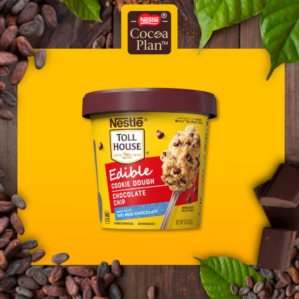 slide 18 of 21, Toll House Chocolate Chip Edible Cookie Dough, 15 oz