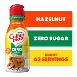 Coffee mate Hazelnut Sugar Free Liquid Coffee Creamer 32 fl oz.