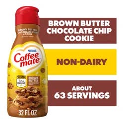 Coffee-Mate Nestle Coffee Mate Brown Butter Chocolate Chip Cookie Liquid Coffee Creamer 32 fl oz.