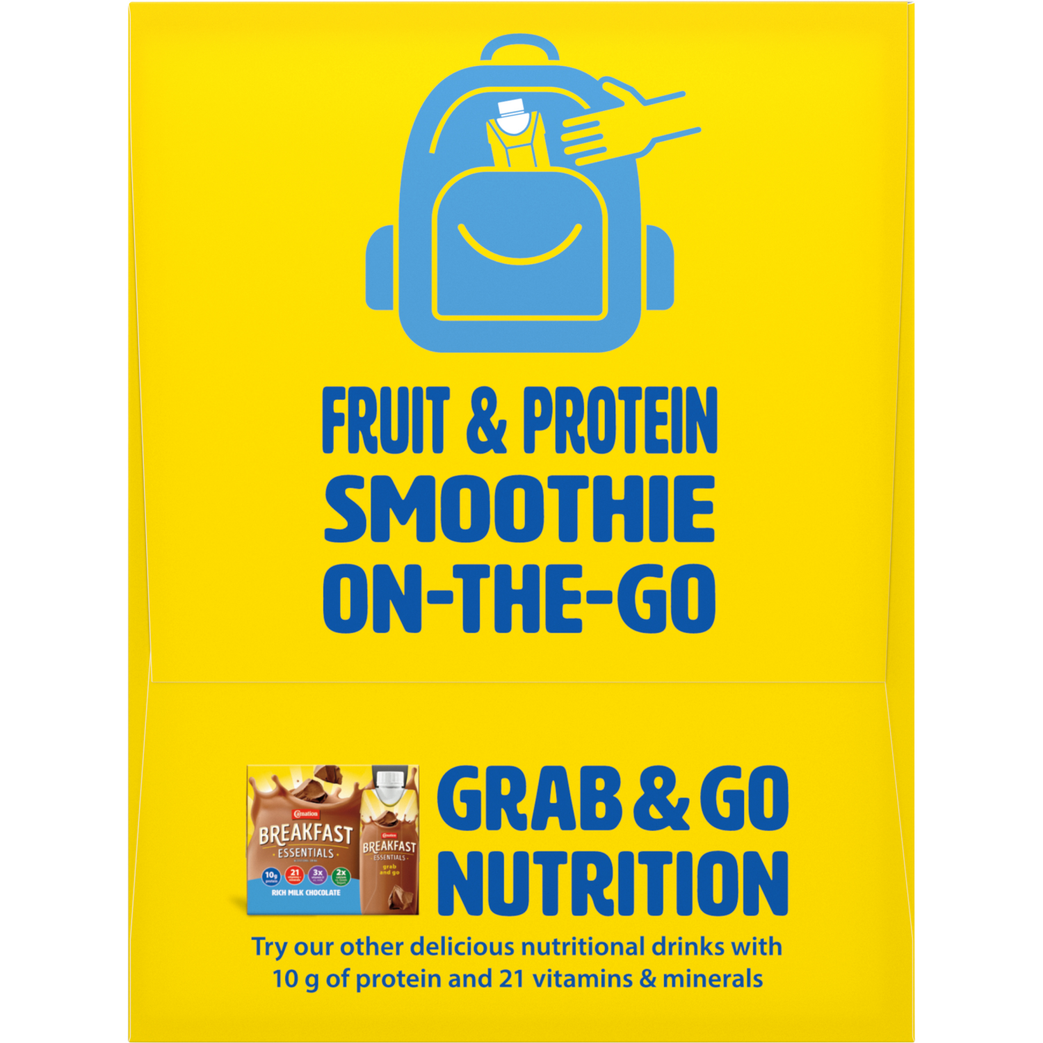 slide 5 of 6, Carnation Breakfast Essentials Strawberry Banana Nutritional Drink 6 - 8 fl oz Cartons, 6 ct