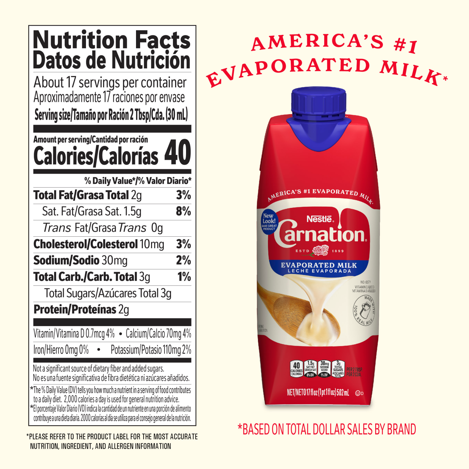 slide 5 of 8, Nestlé Vitamin D Added Evaporated Milk, 17 fl oz
