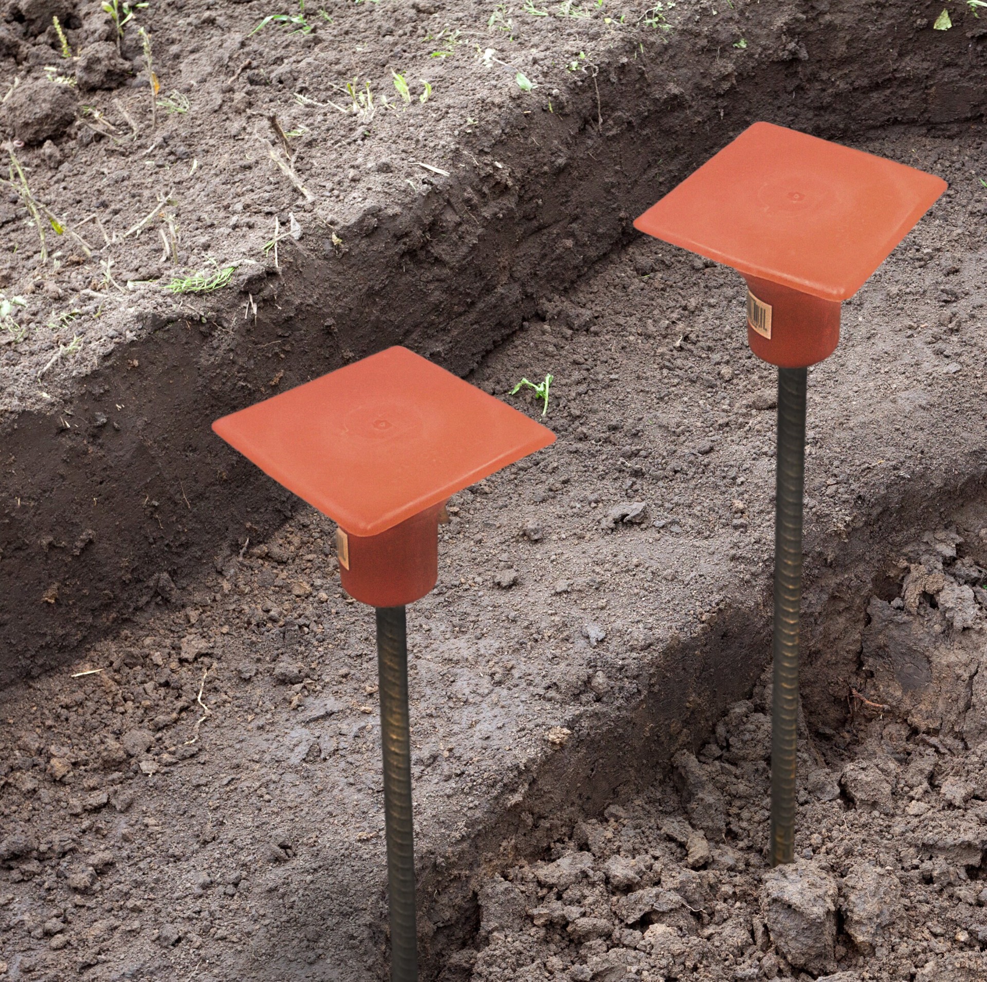 slide 2 of 5, PROWORX 25 -Pack #3 to #7 Plastic Rebar Safety Cap, 1 ct