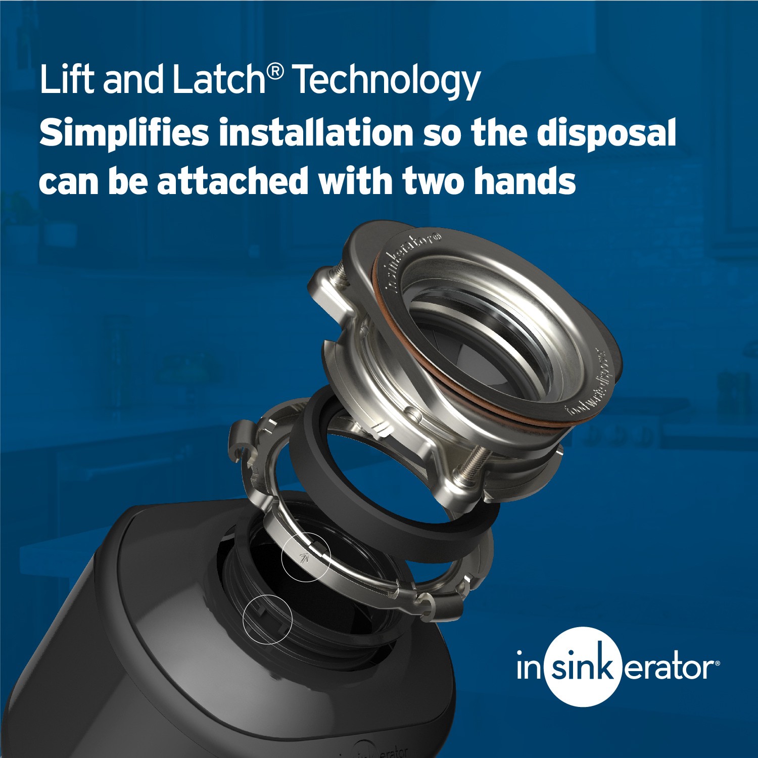 slide 5 of 6, InSinkErator Badger 5XL Continuous feed 1/2-HP Septic Safe Non-corded Garbage Disposal, 1 ct