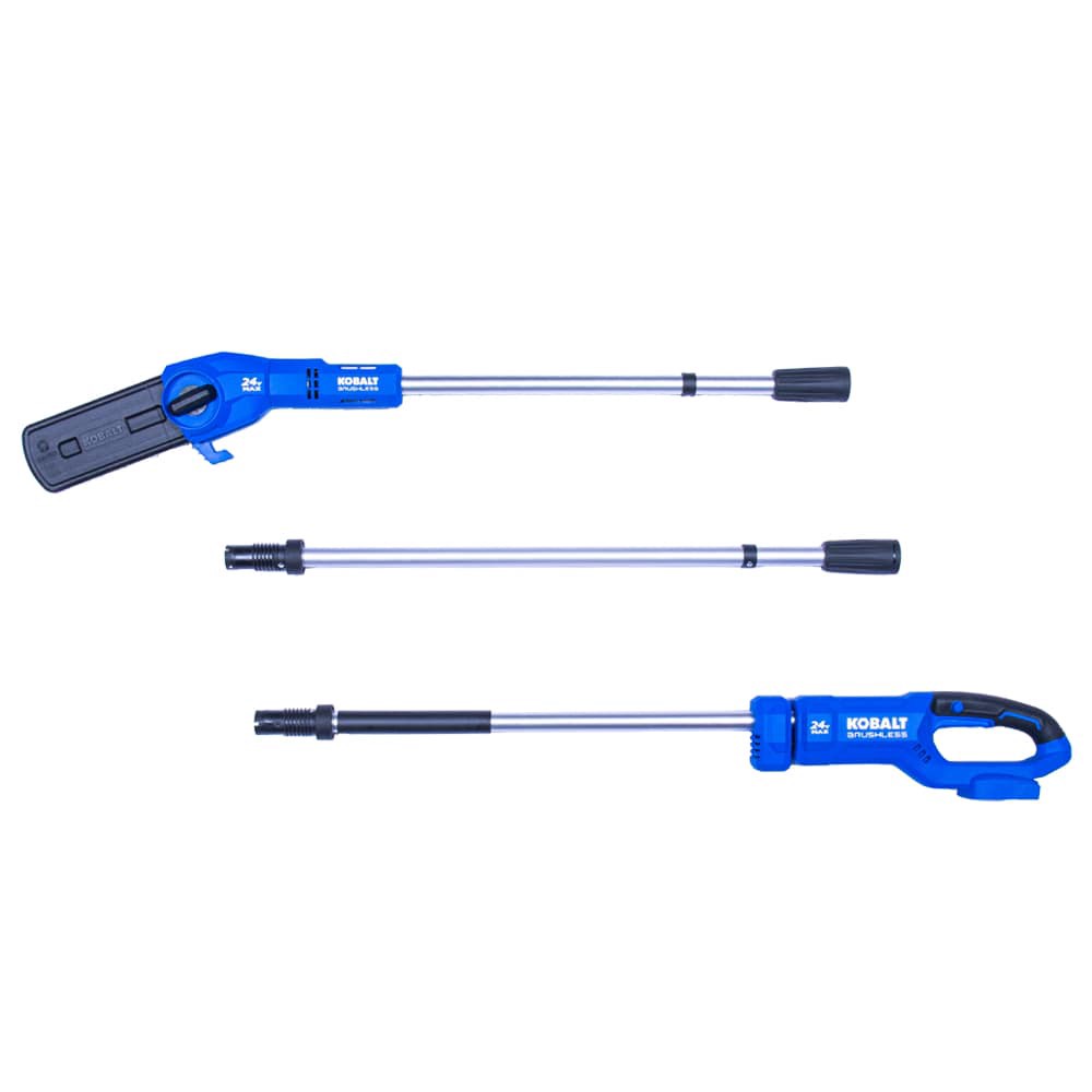 slide 6 of 6, Kobalt 24-volt 8-in 2 Ah Pole Saw Battery Included , Charger Included, 1 ct
