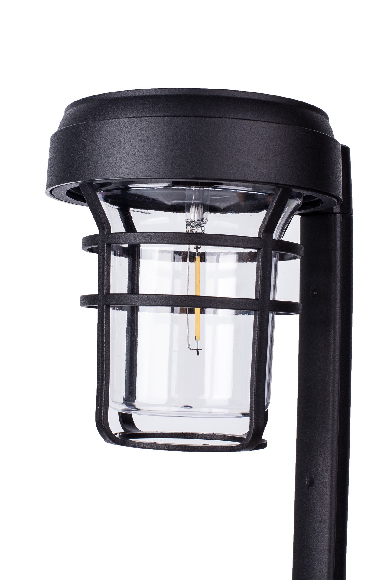 slide 6 of 6, Harbor Breeze 10 -Lumens Black Solar Integrated LED Path Light ( 3500-K ), 1 ct