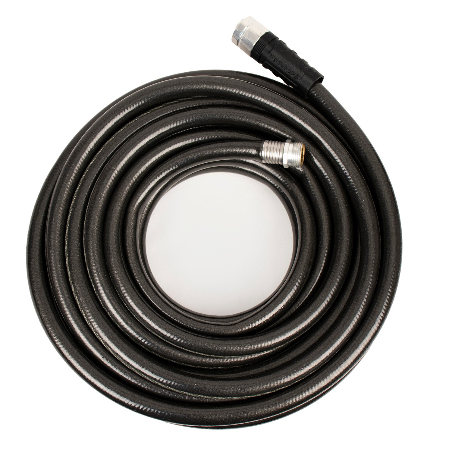 slide 3 of 6, NeverKink Teknor Apex 5/8-in x 75-ft Heavy -Duty Kink Free Vinyl Gray Coiled Hose, 1 ct