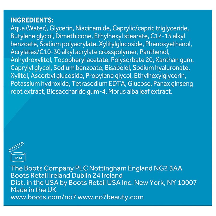 slide 4 of 5, No7 HydraLuminous+ Night Gel Cream, 1.69 fl oz