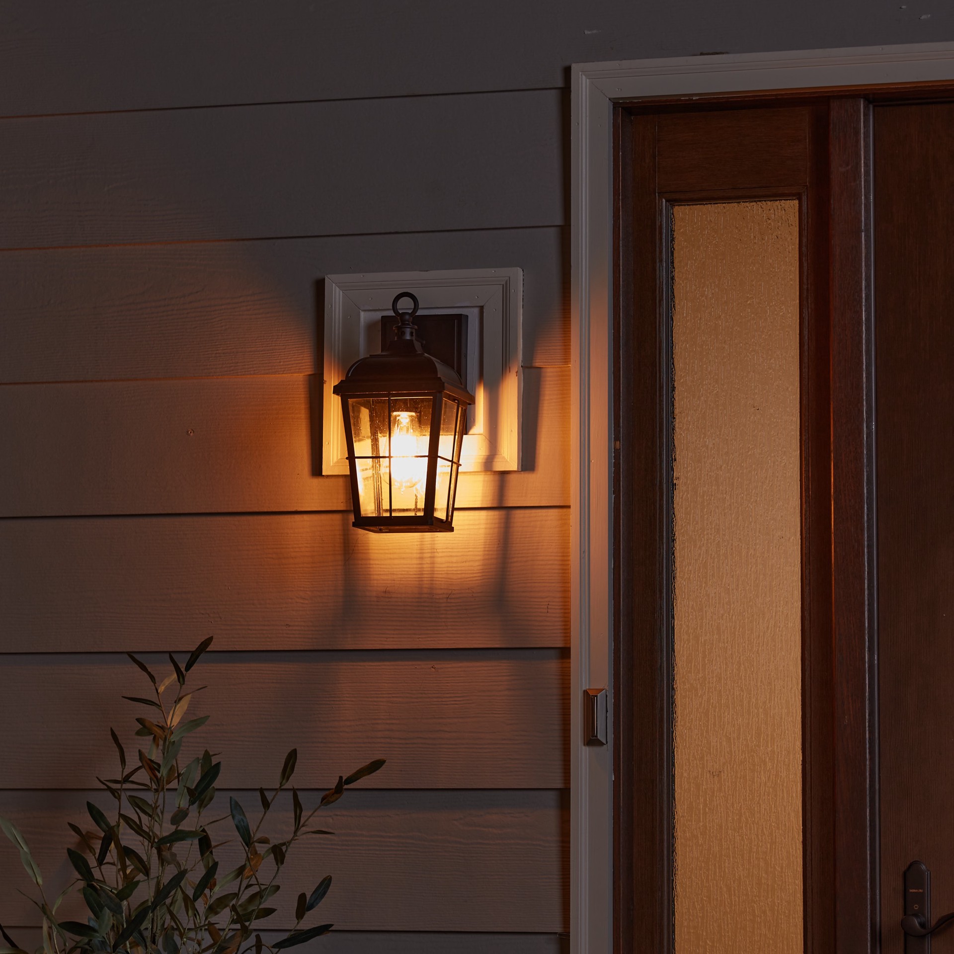 slide 2 of 6, Quoizel Knox 1 -Light 12.75-in H Matte Black Hardwired Outdoor Wall Light, 1 ct