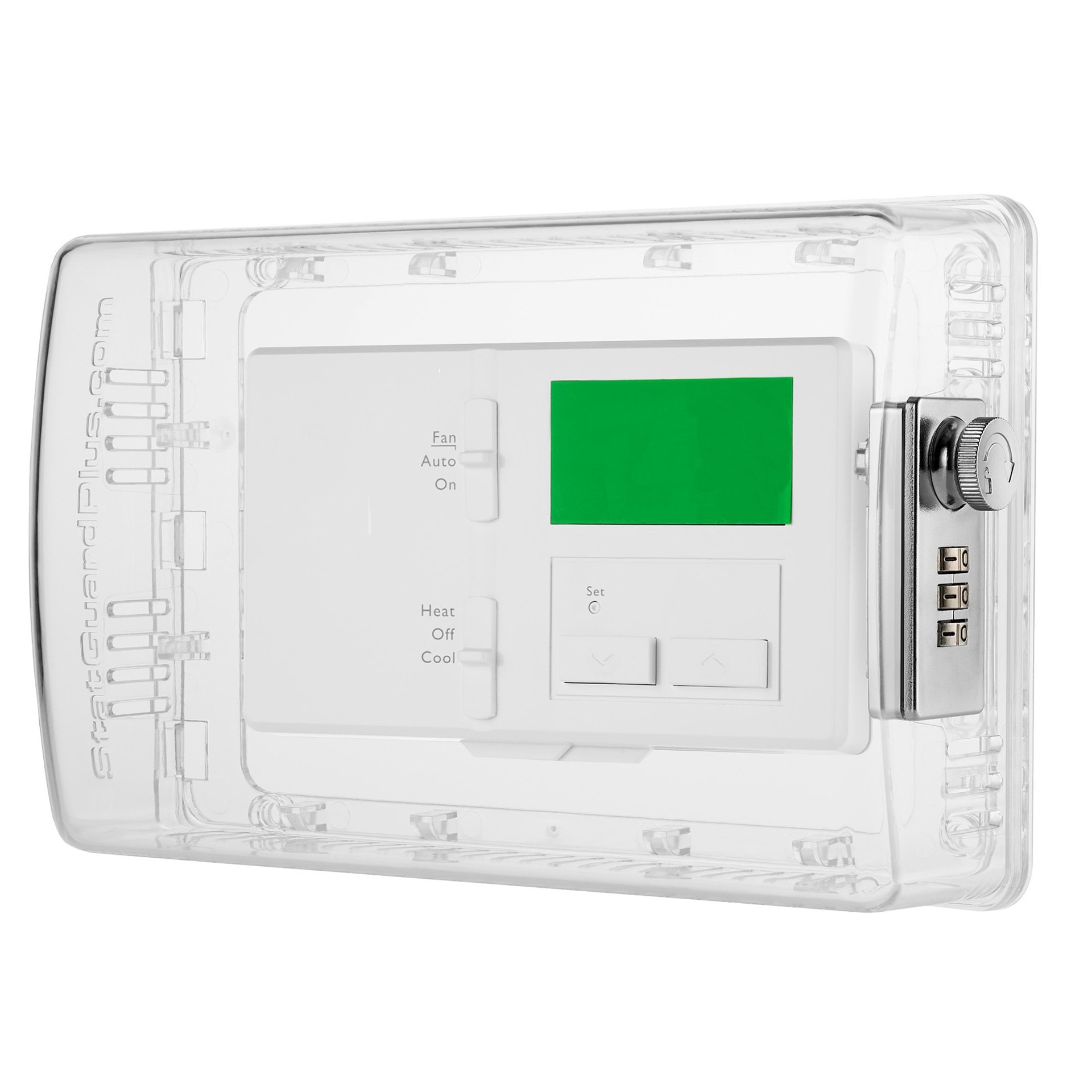 slide 5 of 6, statguardplus XL 4.75-in 7.25-in Plastic Lockable Thermostat Cover, 1 ct