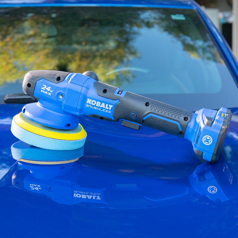 slide 2 of 6, Kobalt 6-in Polishing Pad Dual Action Sander/Polisher, 1 ct