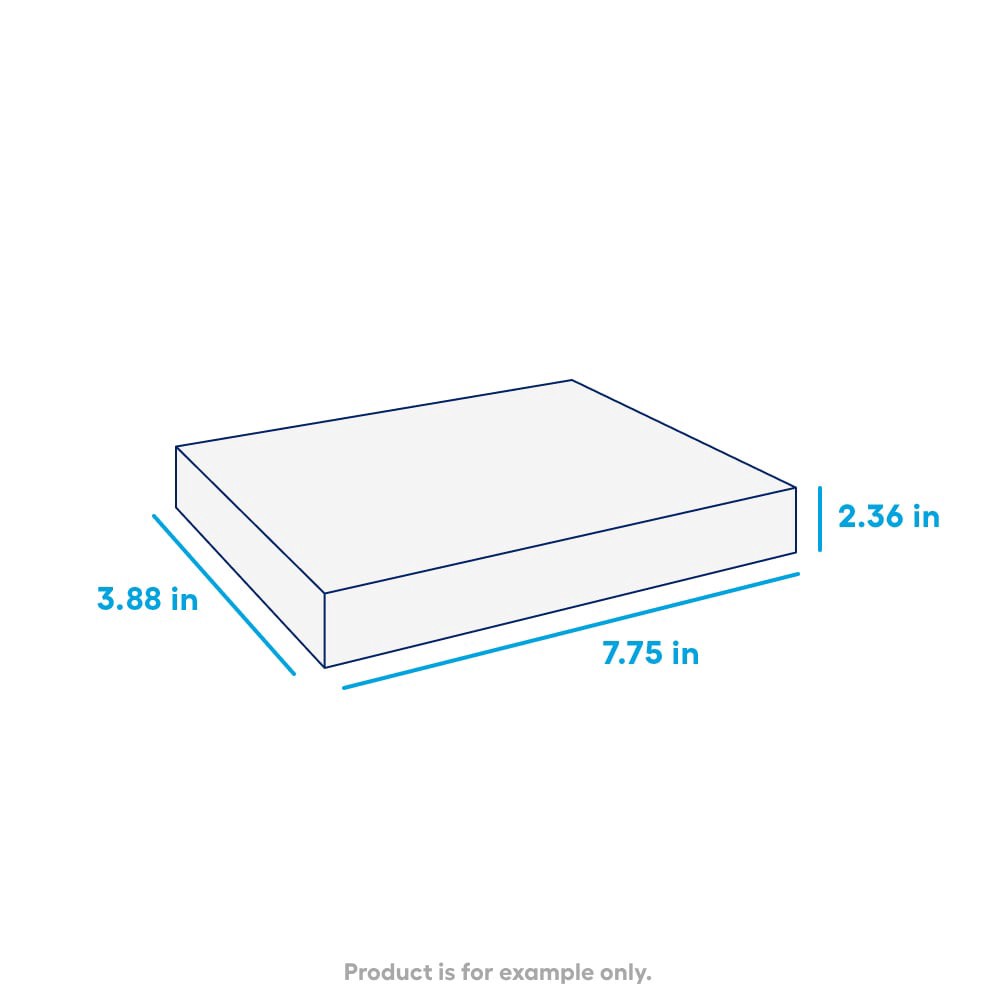 slide 5 of 6, Belgard 8-in L x 4-in W x 2.36-in H Rectangle Slate Concrete Paver, 1 ct