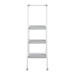 Project Source 3 -Step 225-lb Capacity Steel Foldable Step Stool