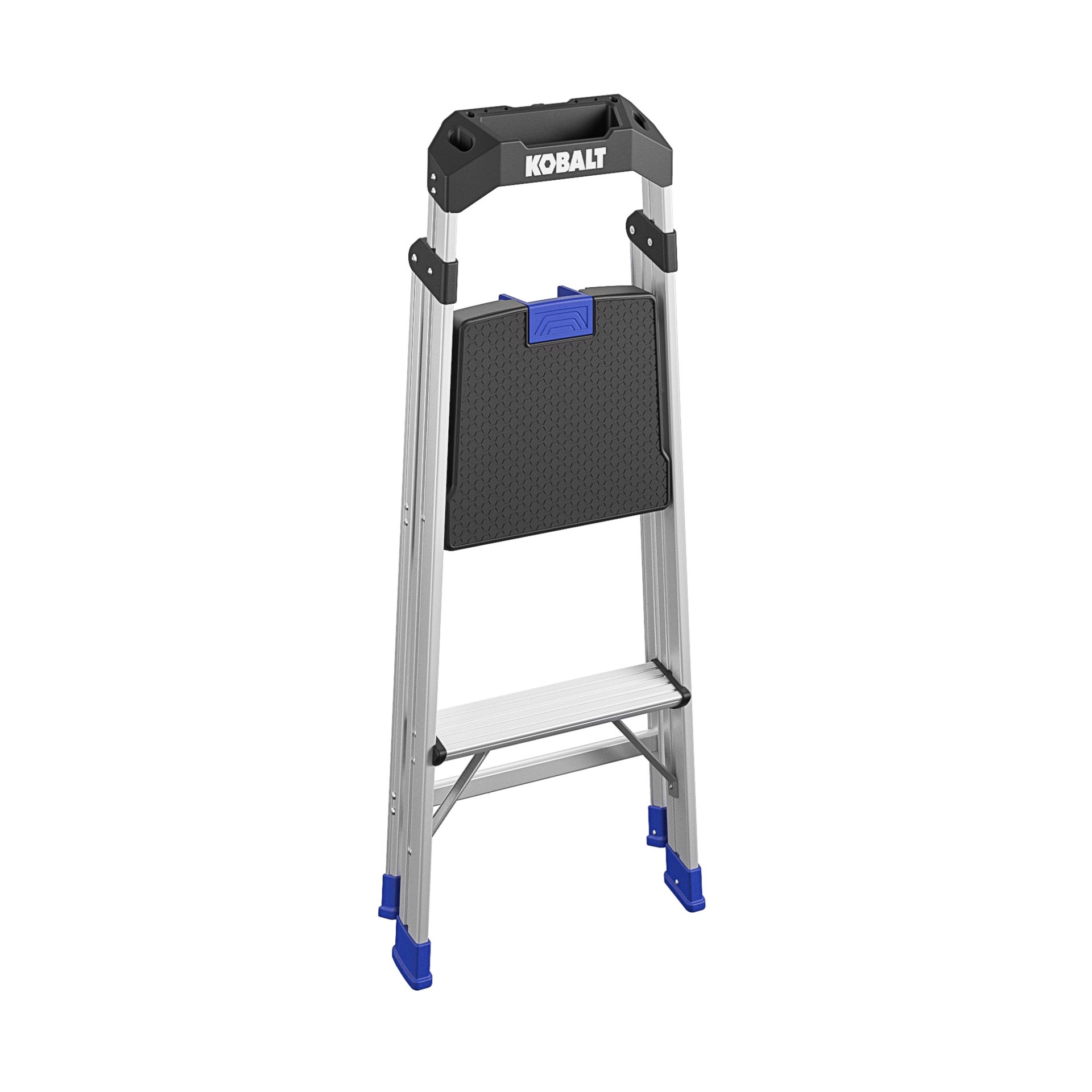 slide 4 of 6, Kobalt 2 -Step 250-lb Capacity Aluminum Foldable Step Stool, 1 ct