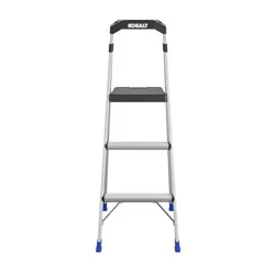 Kobalt 3 -Step 250-lb Capacity Aluminum Foldable Step Stool