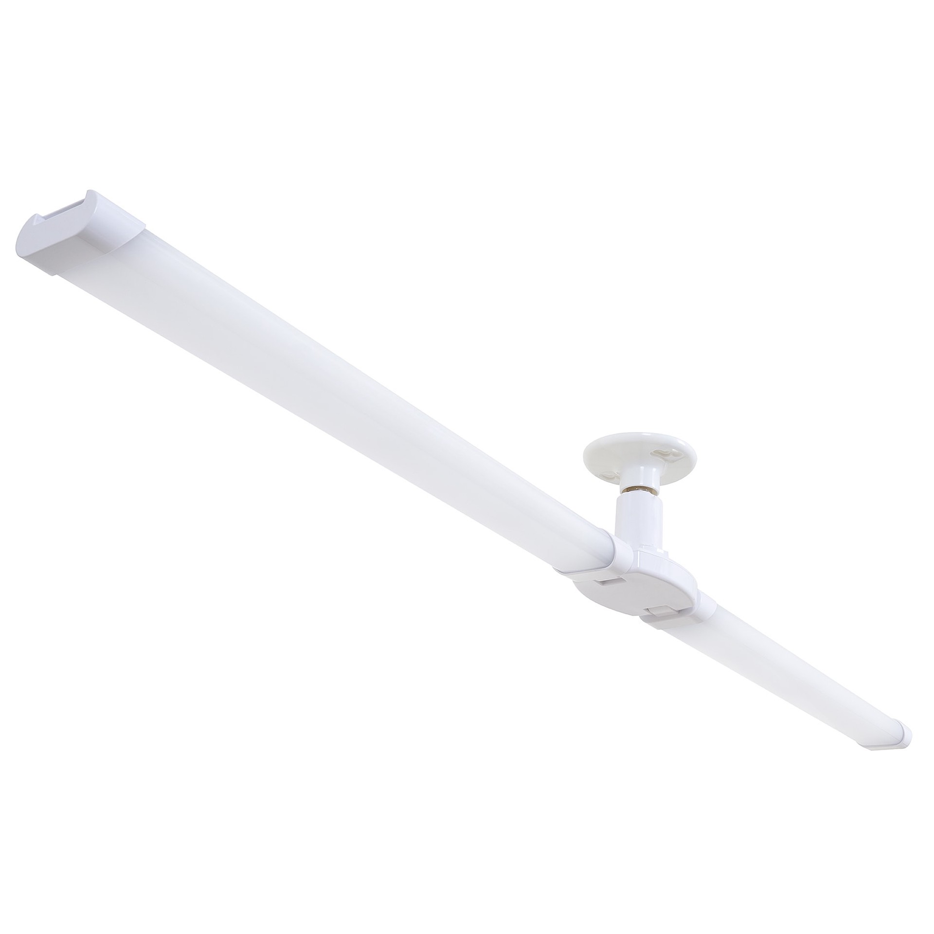 slide 4 of 6, Utilitech 4-ft 5000 Lumens White LED Linear Garage Shop Light, 1 ct