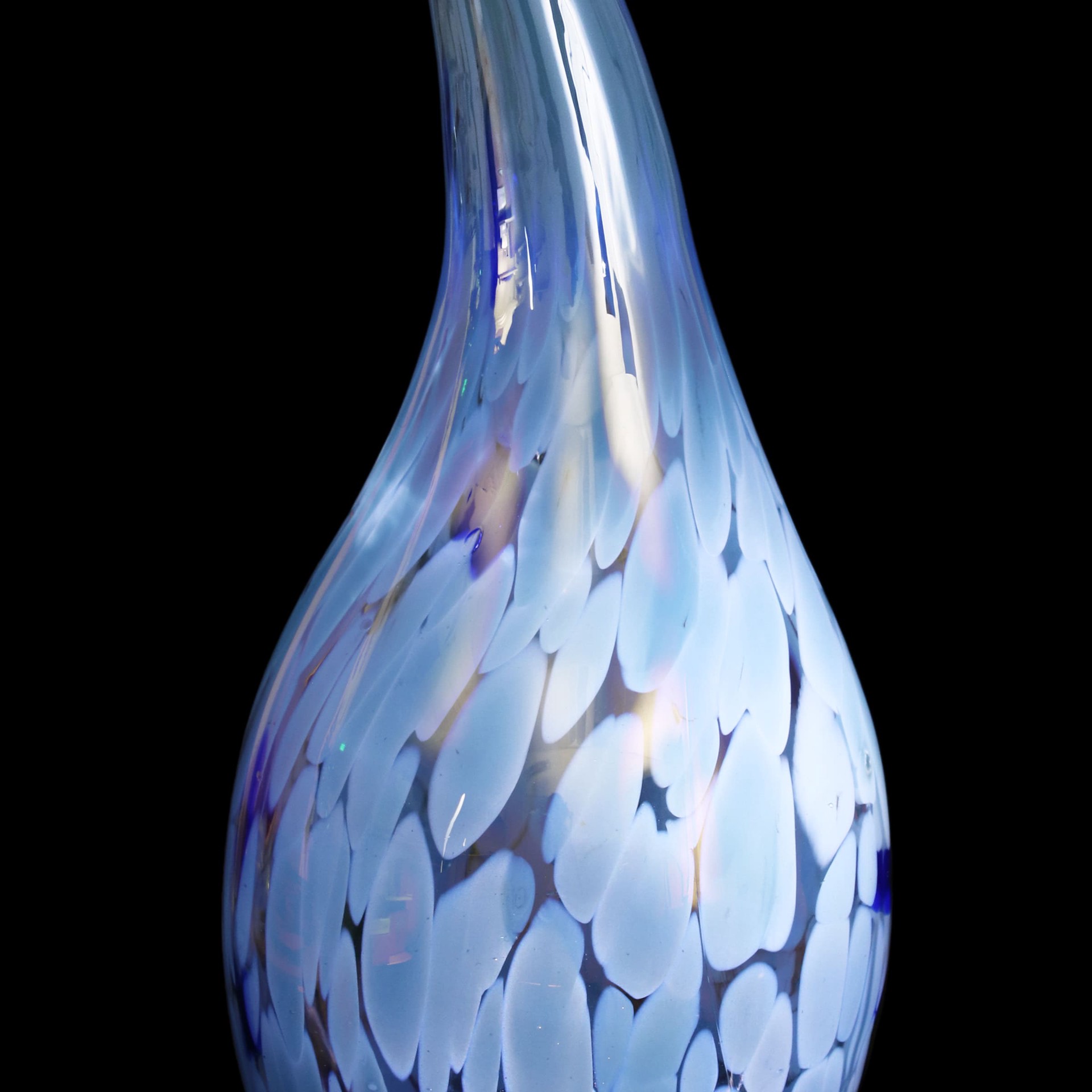 slide 3 of 6, Exhart 36-in Aqua Glass Solar Assorted Stake, 1 ct