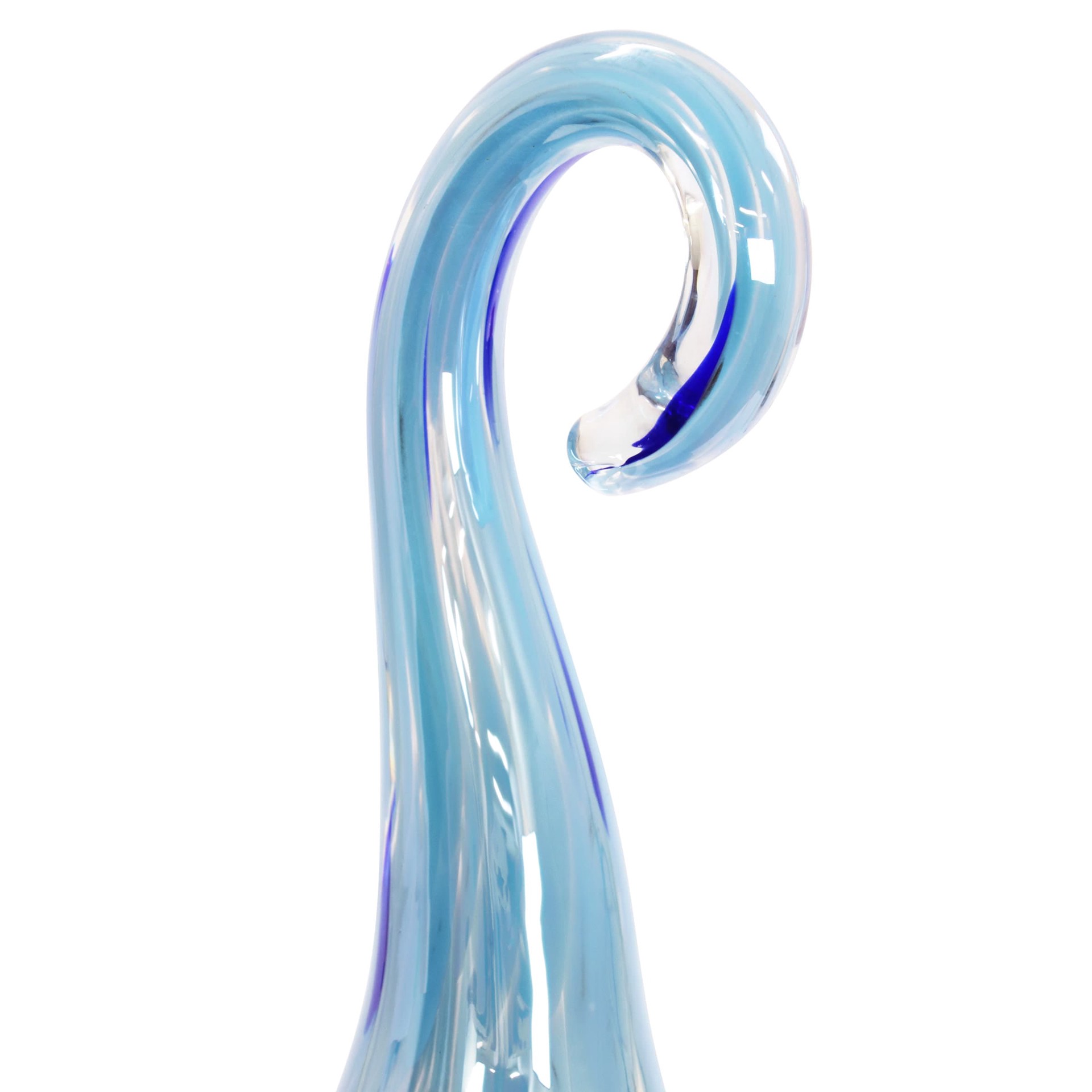 slide 4 of 6, Exhart 36-in Aqua Glass Solar Assorted Stake, 1 ct