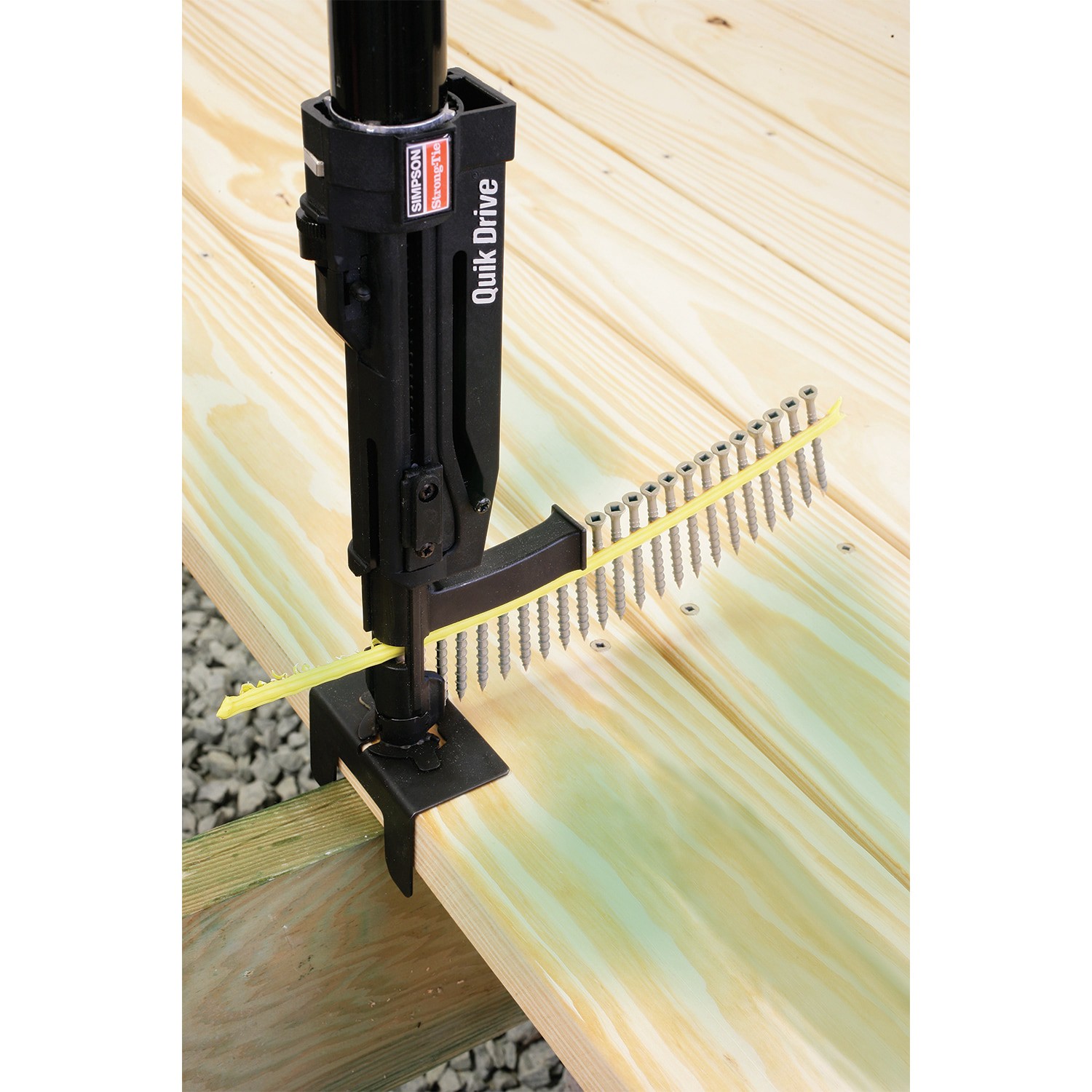 slide 3 of 6, QUIK DRIVE BY SIMPSON STRONG TIE #10 x 3-in Wood to wood Deck Screws ( 500 -Per Box ), 1 ct