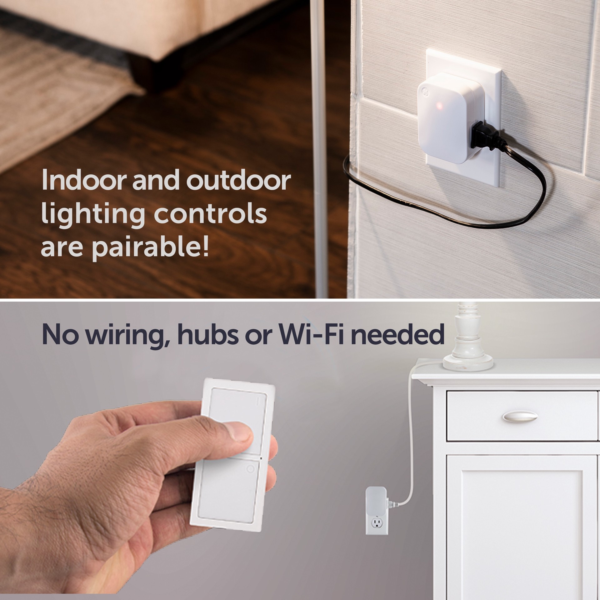 slide 3 of 6, Utilitech White Adjustable lamp control, 1 ct