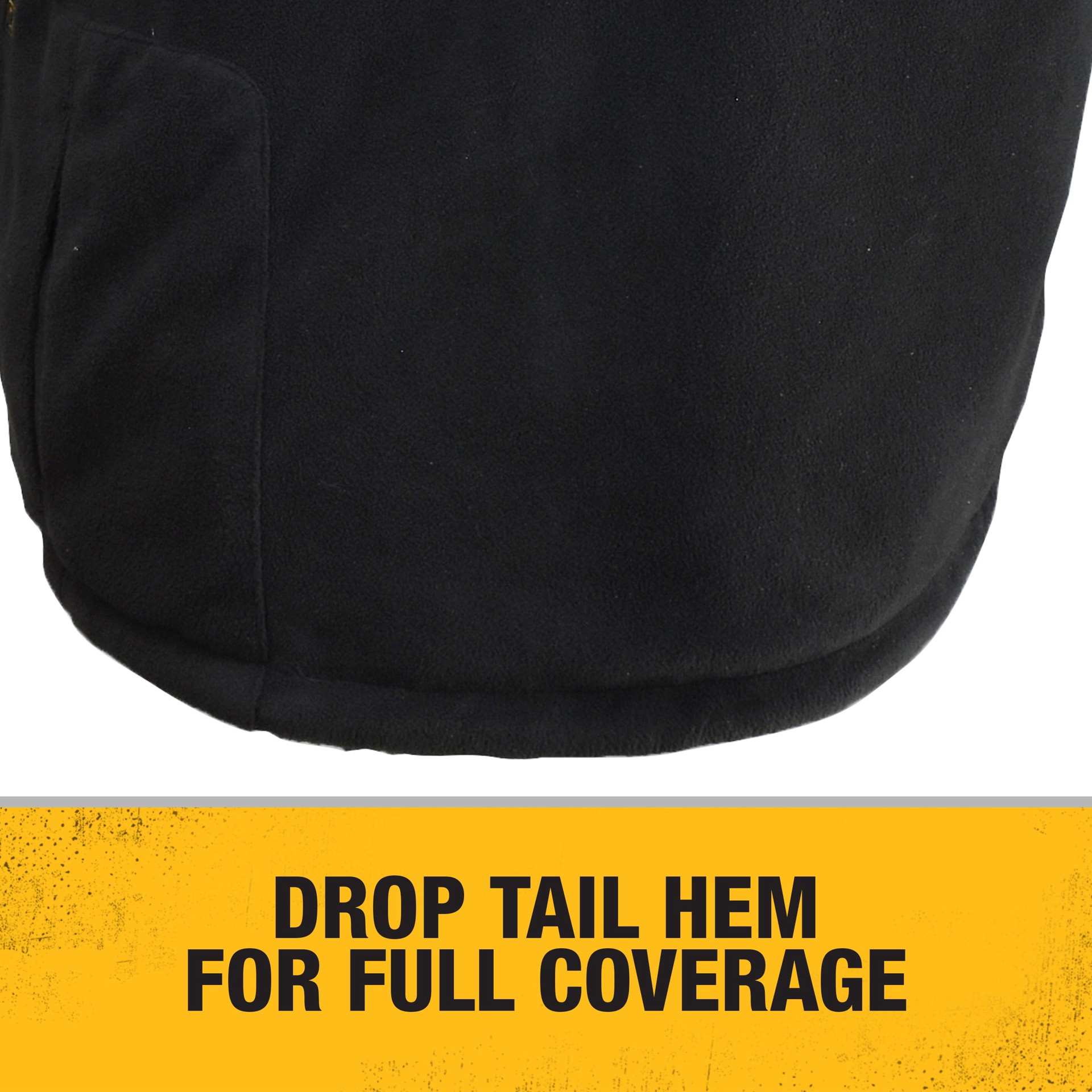 slide 6 of 6, DEWALT Unisex Black Polyester Heated Vest (Medium), 1 ct