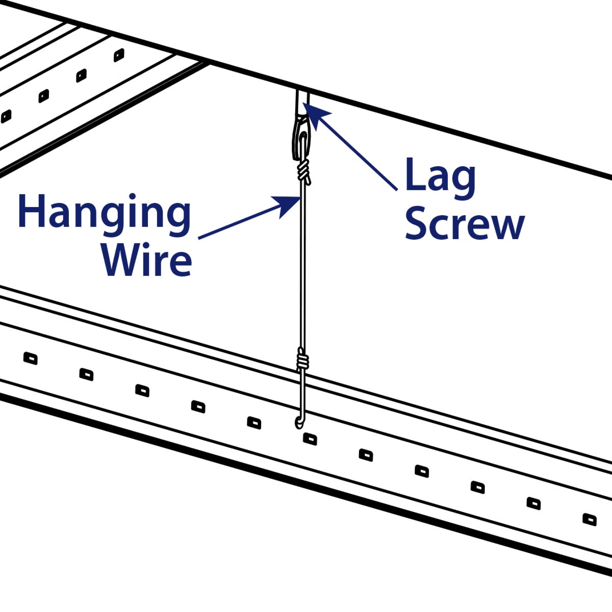 slide 6 of 6, RELIABILT 1200-in Hanger wire, 1 ct