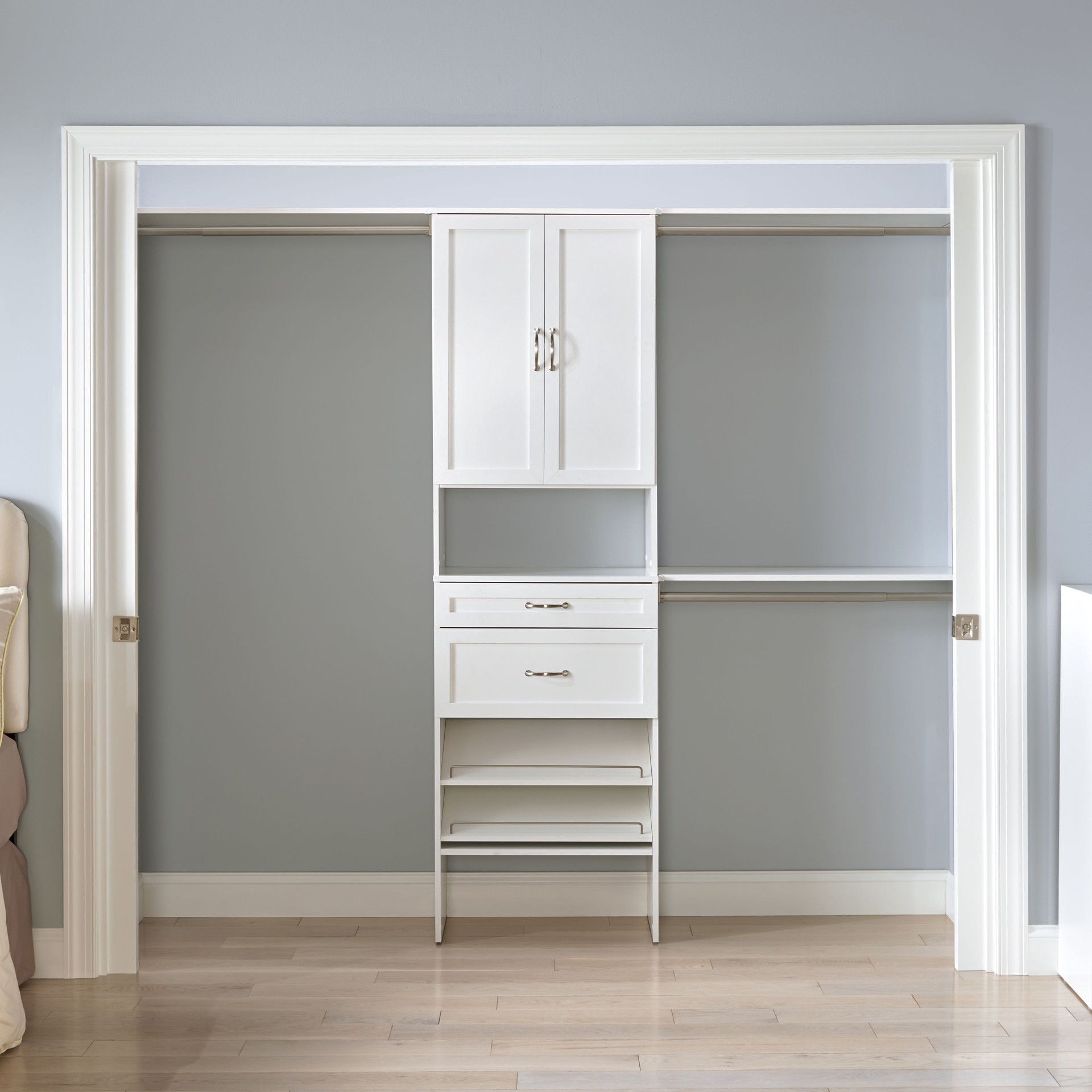 slide 4 of 6, ClosetMaid BrightWood 25-in x 5-in x 13-in White Drawer unit, 1 ct