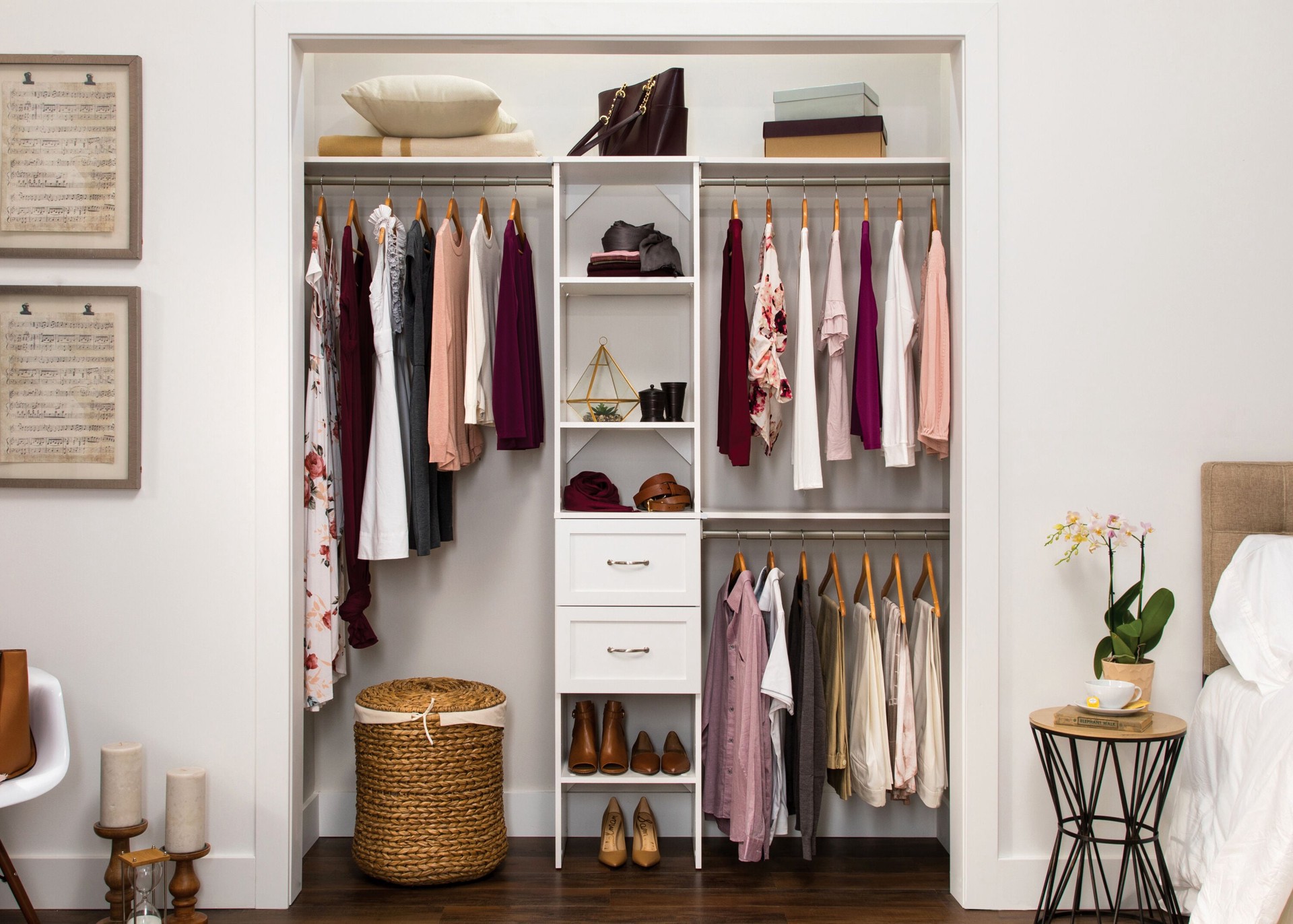 slide 5 of 6, ClosetMaid BrightWood 16-in x 10-in x 13-in White Drawer unit, 1 ct