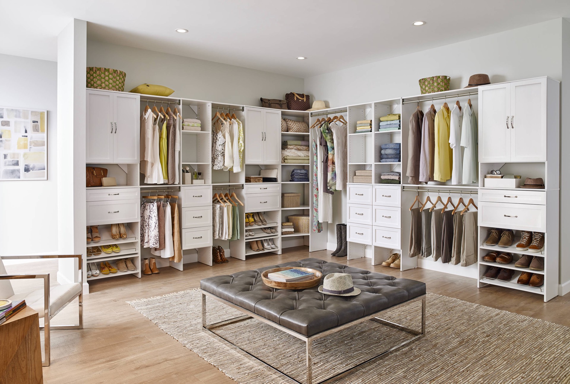 slide 5 of 6, ClosetMaid BrightWood 25-in x 30.12-in x 0.63-in White Closet tower door, 1 ct