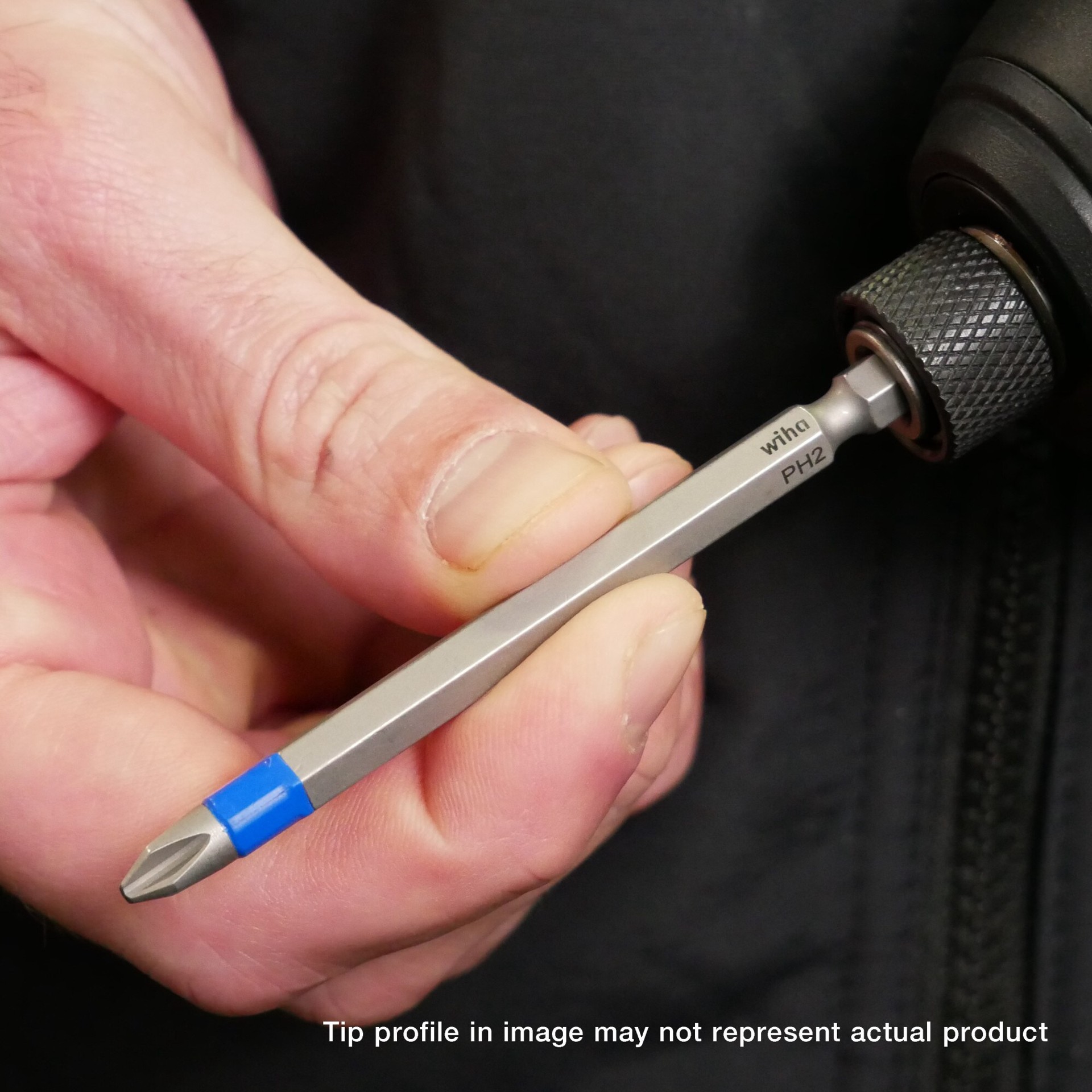 slide 6 of 6, Wiha TerminatorBlue Square #2 1/4-in x 3-1/2-in Square/Robertson Impact Driver Bit 2 -Piece, 1 ct