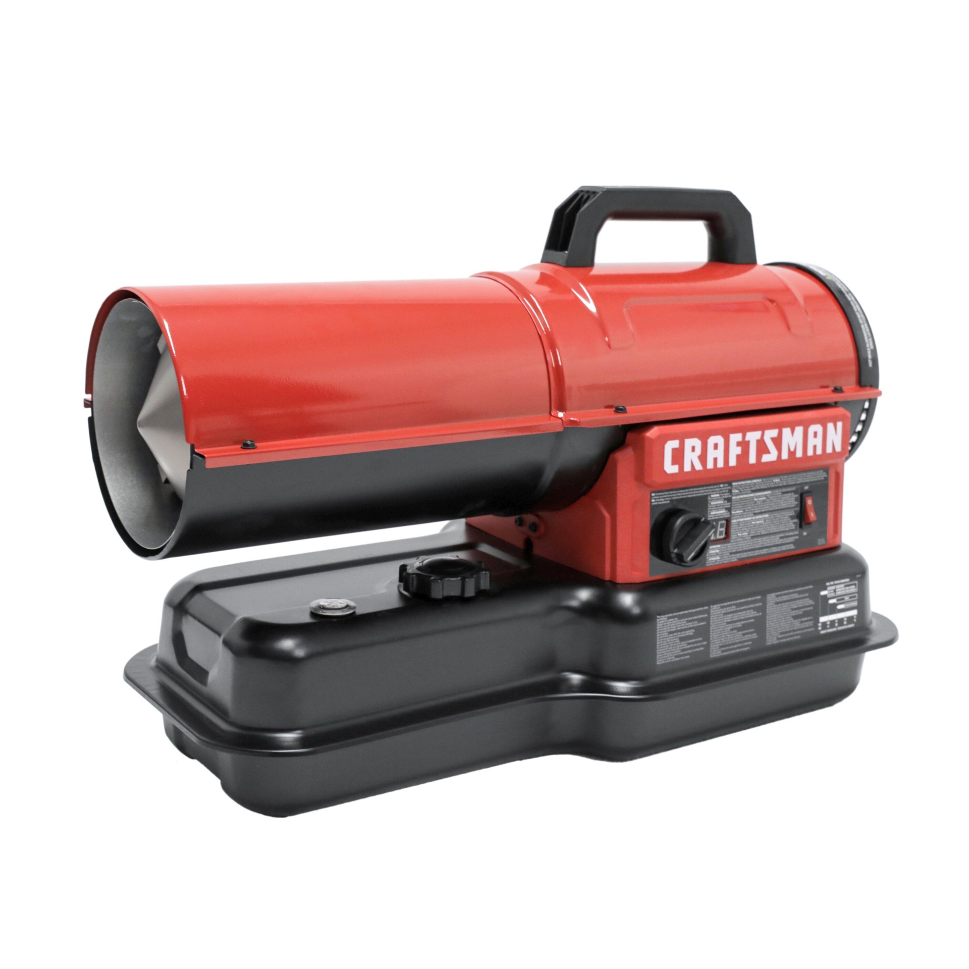 slide 1 of 6, CRAFTSMAN 80000 -BTU Craftsman Forced Air Kerosene Multi-fuel Construction Heater, 1 ct