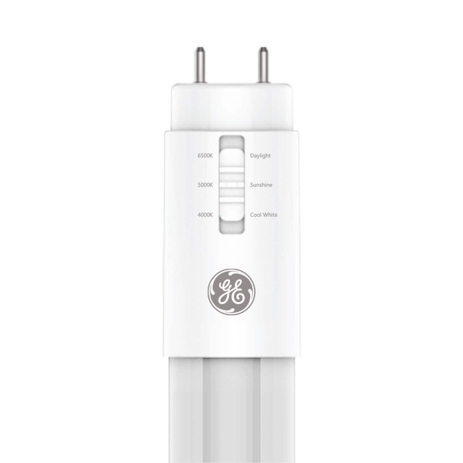 slide 3 of 6, GE Replacement LED 32 -Watt EQ T8 Color-changing G13 LED Tube Light Bulb 2 -Pack, 1 ct
