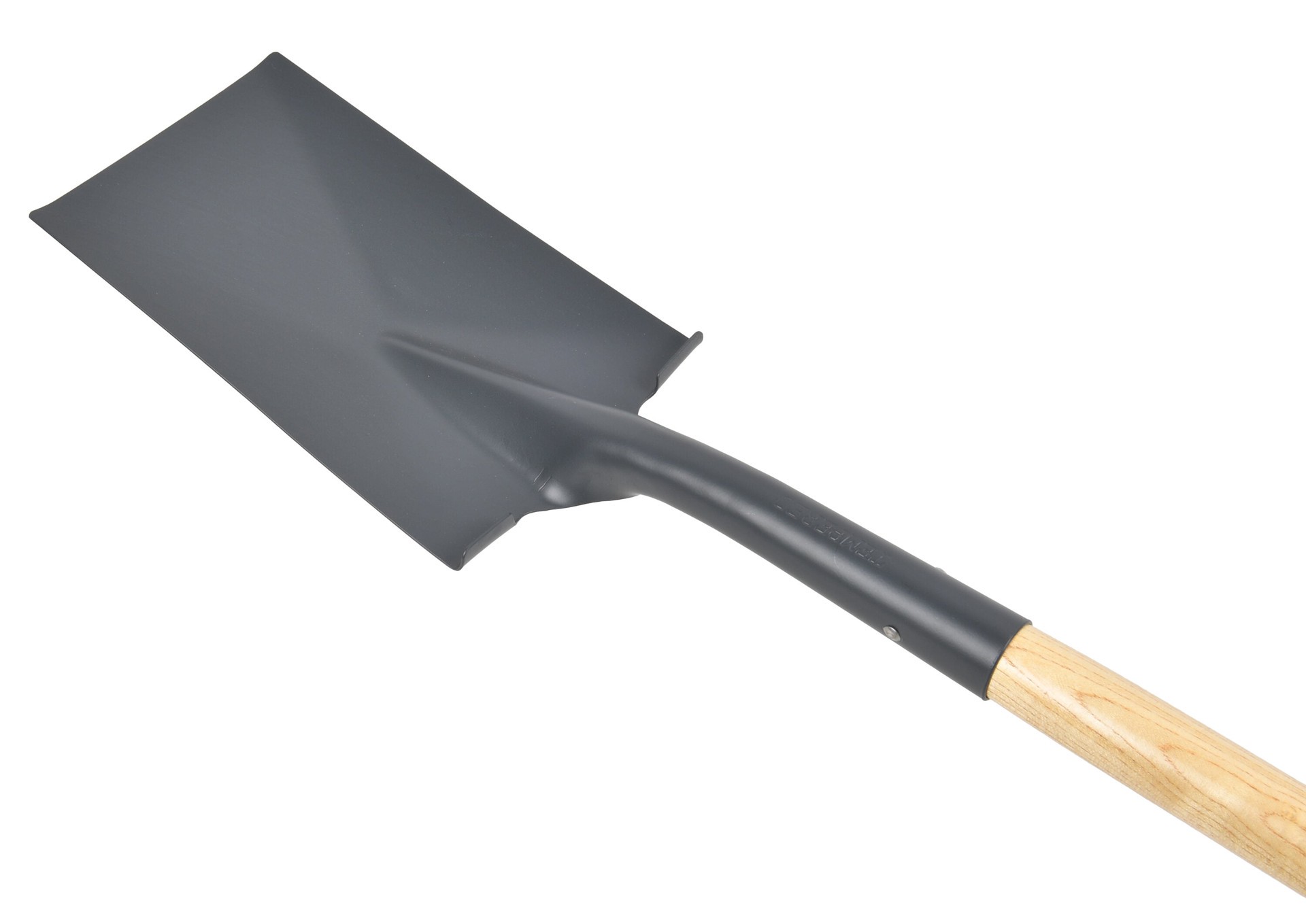 slide 3 of 6, Project Source 20-in Wood D-Handle Garden spade, 1 ct