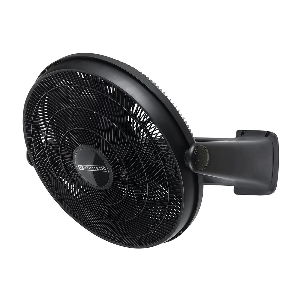 slide 2 of 6, Utilitech 20-in 120 -Volt 3 -Speed High Velocity Indoor Black Box Fan Fan, 1 ct