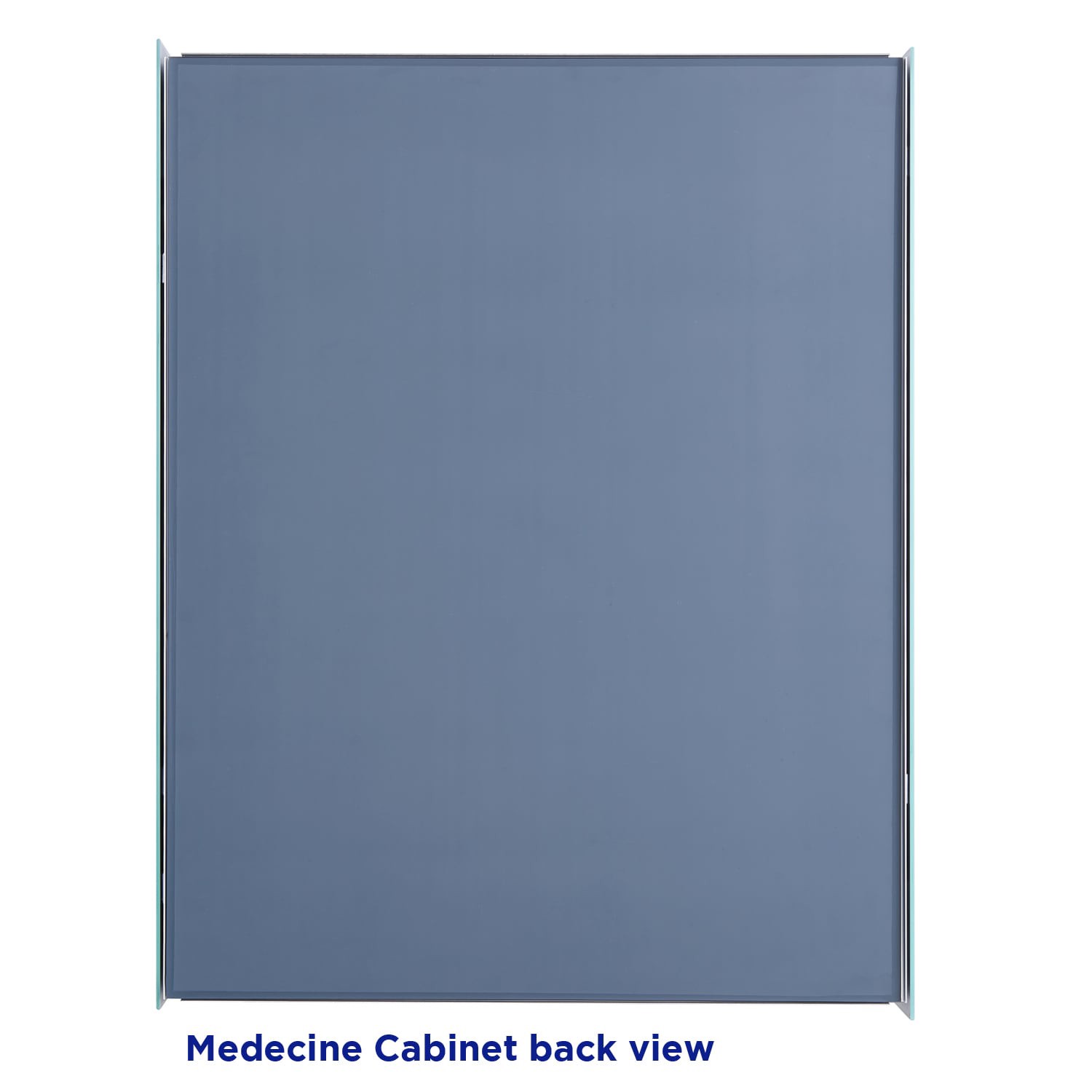 slide 3 of 6, allen + roth 20-in x 26-in Fog Free Surface/Recessed Mount Silver Mirrored Square Soft Close Medicine Cabinet, 1 ct