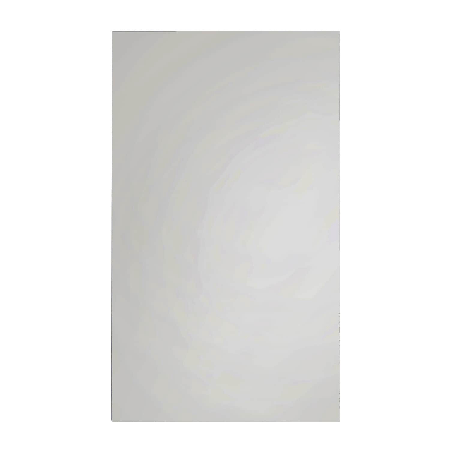 slide 2 of 6, allen + roth 15-in x 26-in Fog Free Surface/Recessed Mount Silver Mirrored Square Soft Close Medicine Cabinet, 1 ct