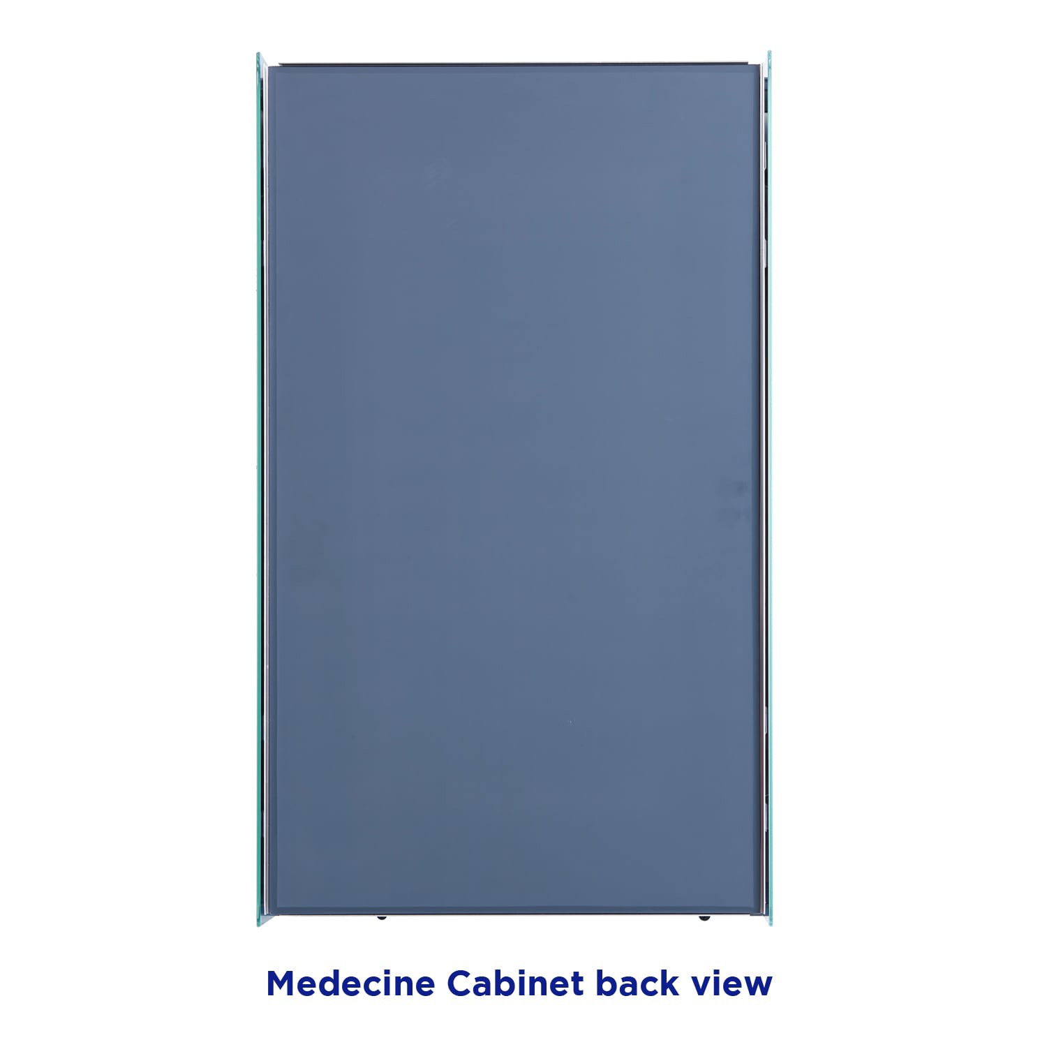 slide 3 of 6, allen + roth 15-in x 26-in Fog Free Surface/Recessed Mount Silver Mirrored Square Soft Close Medicine Cabinet, 1 ct