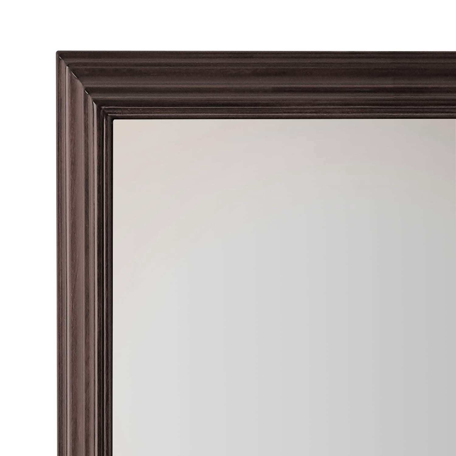 slide 3 of 6, allen + roth 22.5-in x 27.5-in Fog Free Surface Mount Espresso Mirrored Square Soft Close Medicine Cabinet, 1 ct