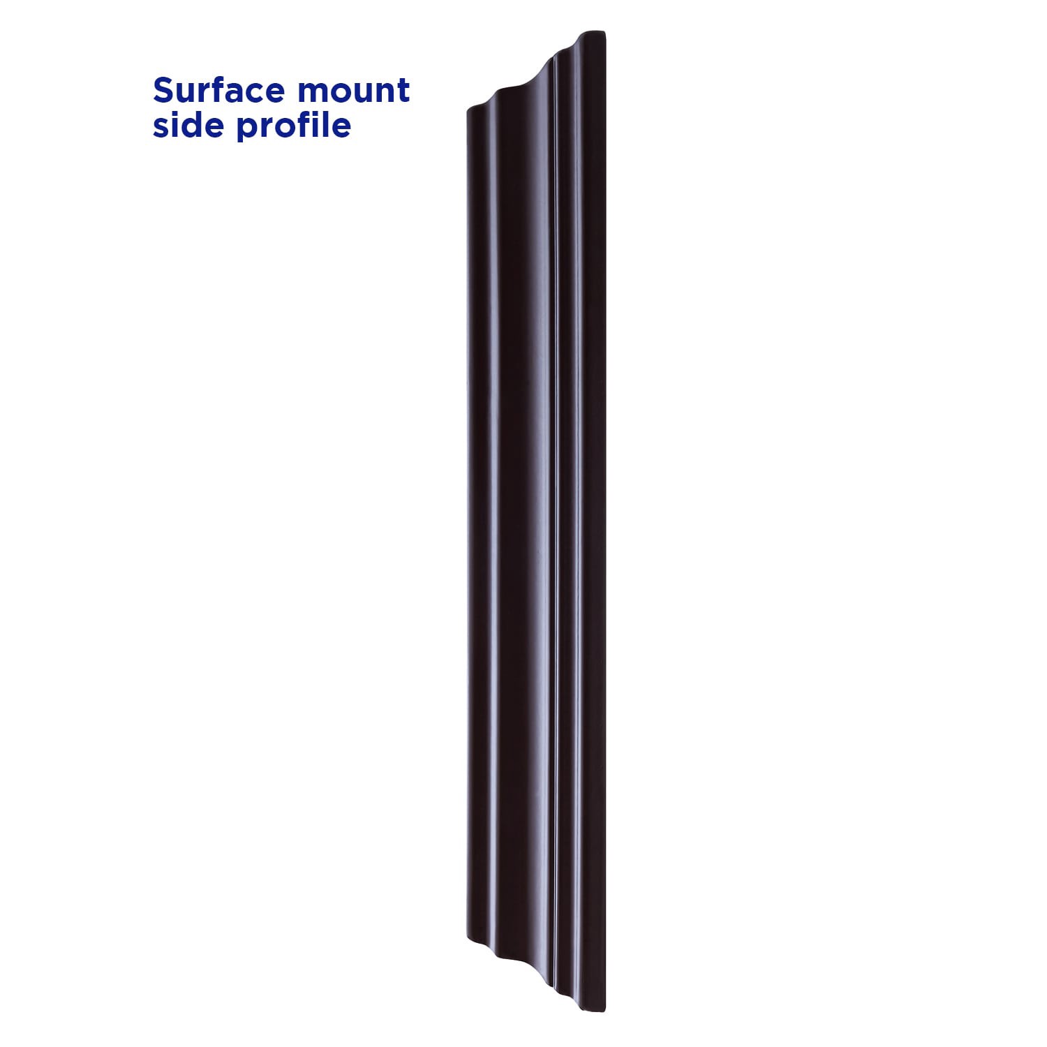 slide 5 of 6, allen + roth 22.5-in x 27.5-in Fog Free Surface Mount Espresso Mirrored Square Soft Close Medicine Cabinet, 1 ct