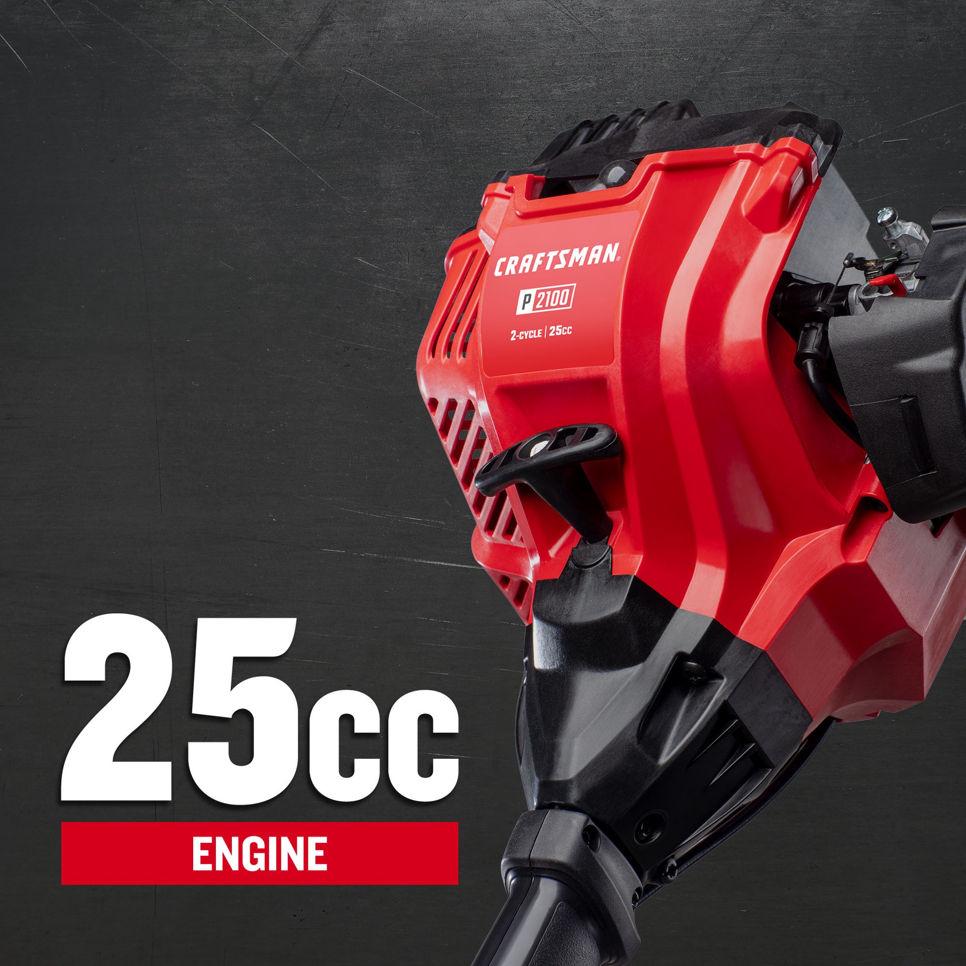 slide 4 of 6, CRAFTSMAN P2100 10-in 25-cc 2-cycle Gas Pole Saw, 1 ct