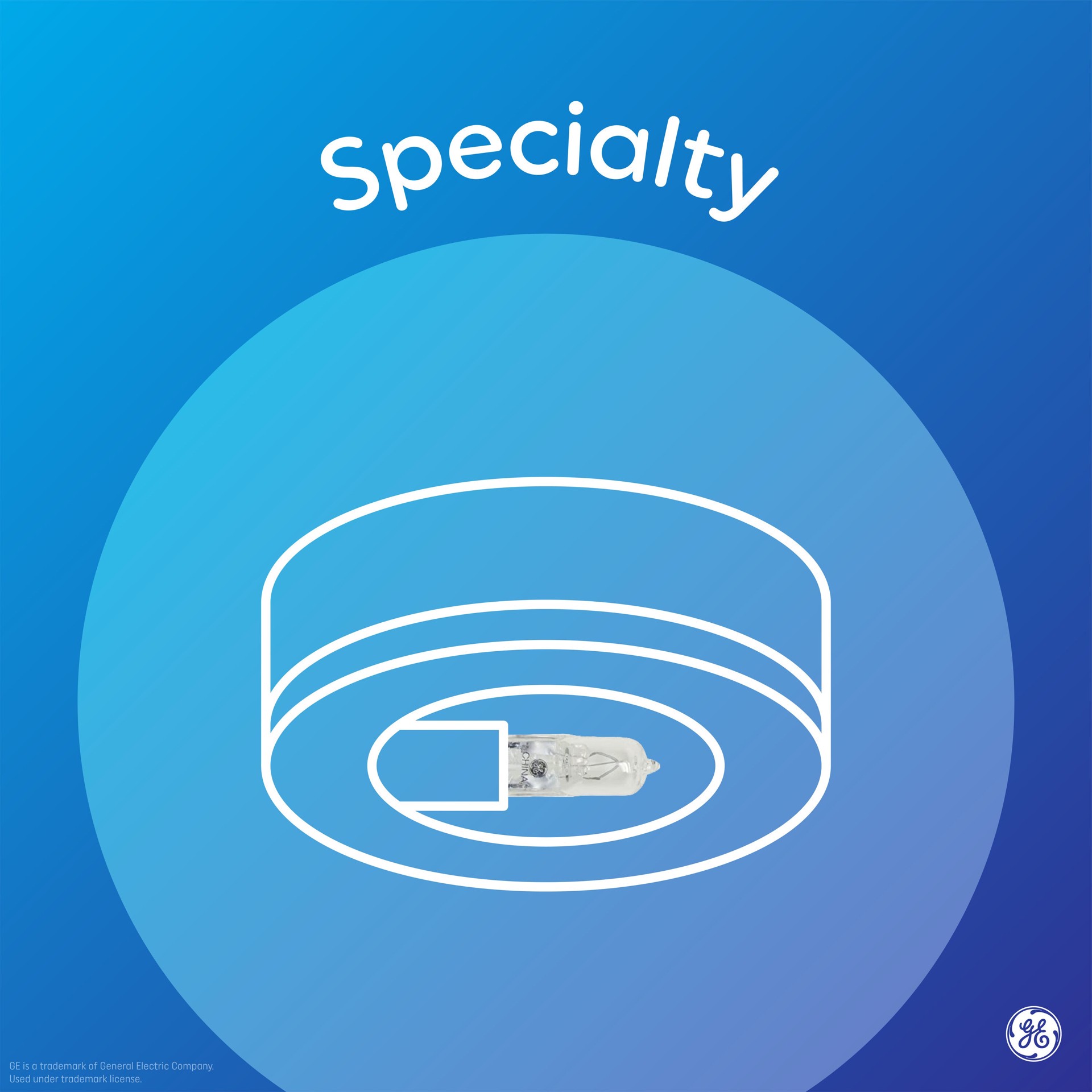 slide 5 of 6, GE 100 -Watt EQ T9 Warm white RX7s Dimmable LED Specialty Light Bulb, 1 ct