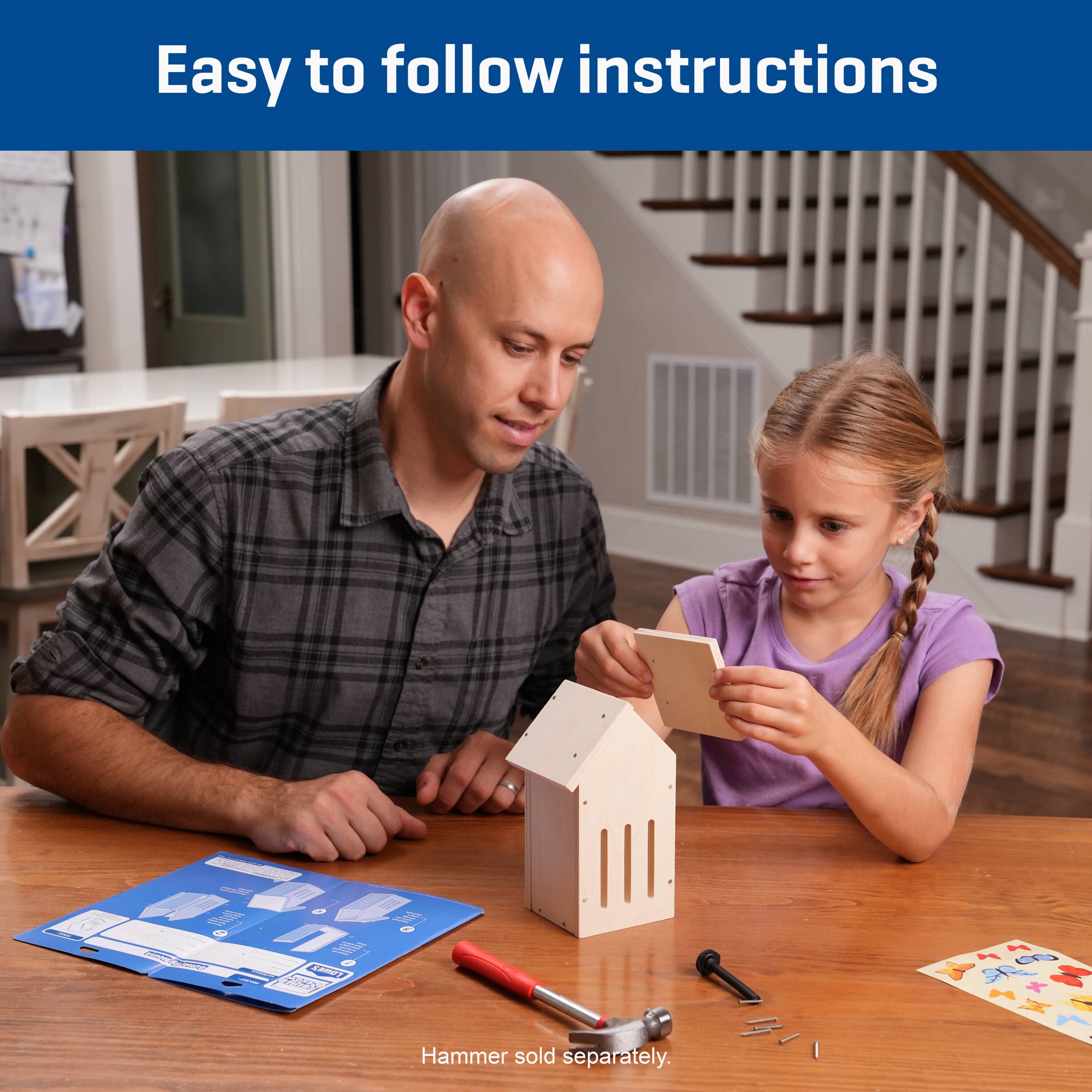 slide 5 of 6, Build and Grow Butterfly House Kid's Project Kit, 1 ct