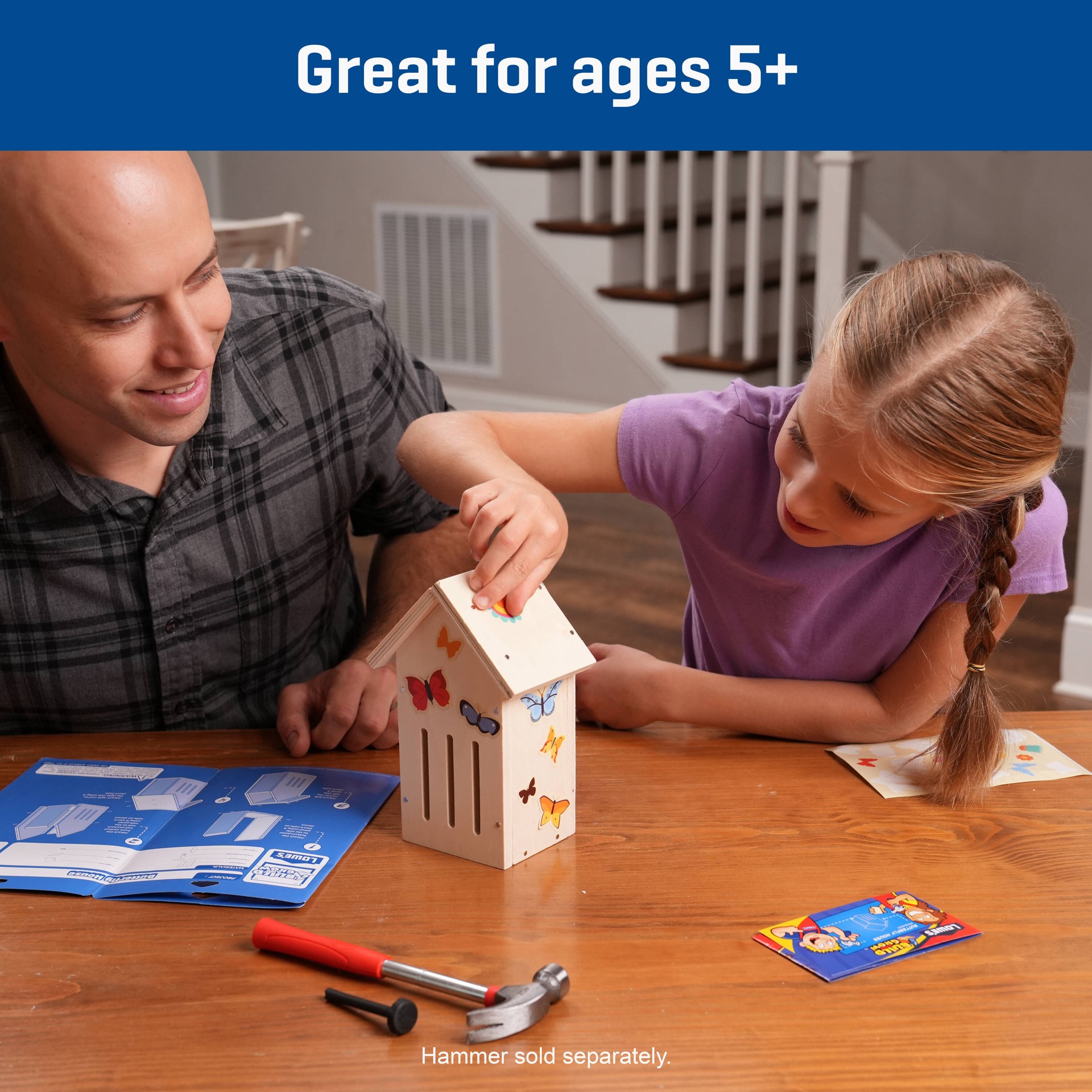 slide 6 of 6, Build and Grow Butterfly House Kid's Project Kit, 1 ct