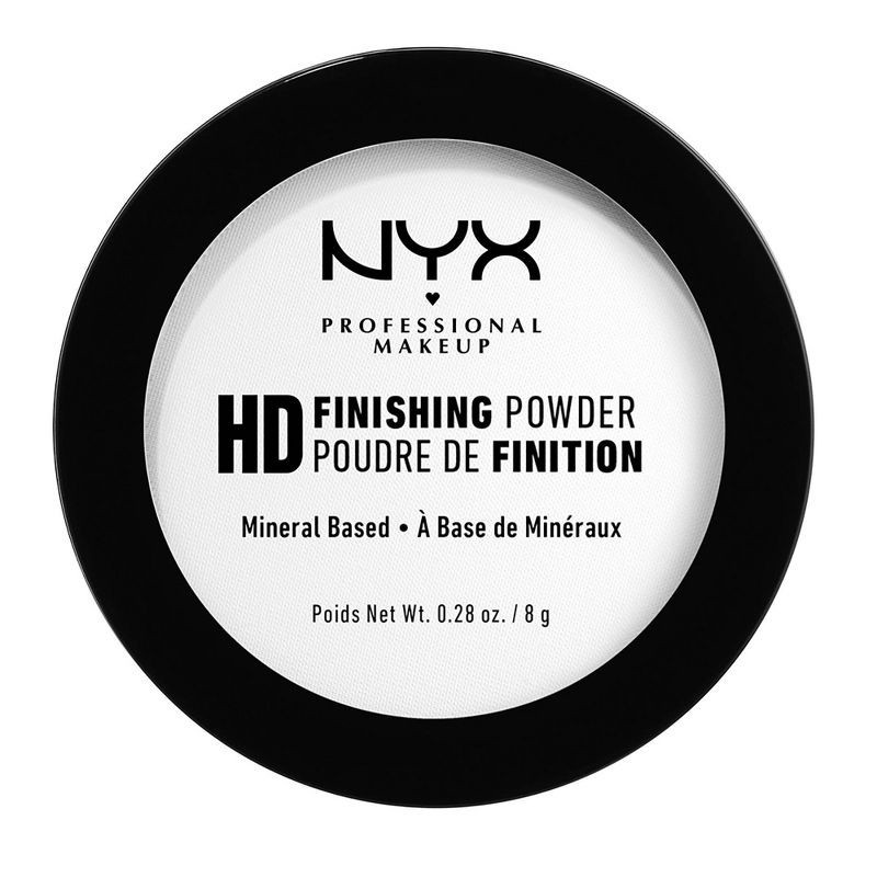 slide 1 of 5, NYX Professional Makeup HD Finishing Pressed Powder - Translucent - 0.28oz, 0.28 oz