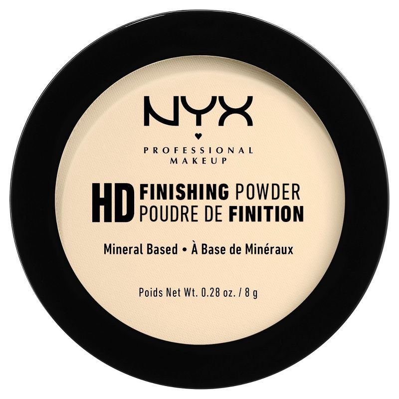 slide 1 of 5, NYX Professional Makeup HD Finishing Pressed Powder - Banana - 0.28oz, 0.28 oz