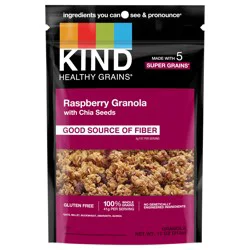 KIND Healthy Grains Raspberry Granola with Chia Seeds Granola Clusters